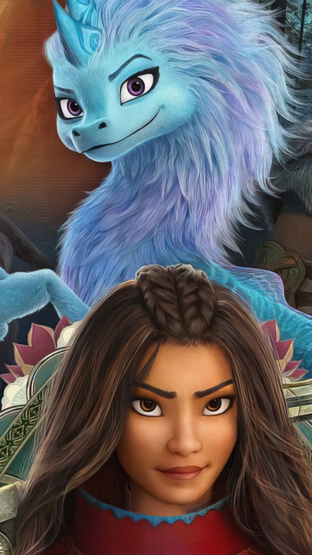 Raya and the Last Dragon, Movie Character, JPG, 1080x1920 Full HD Phone
