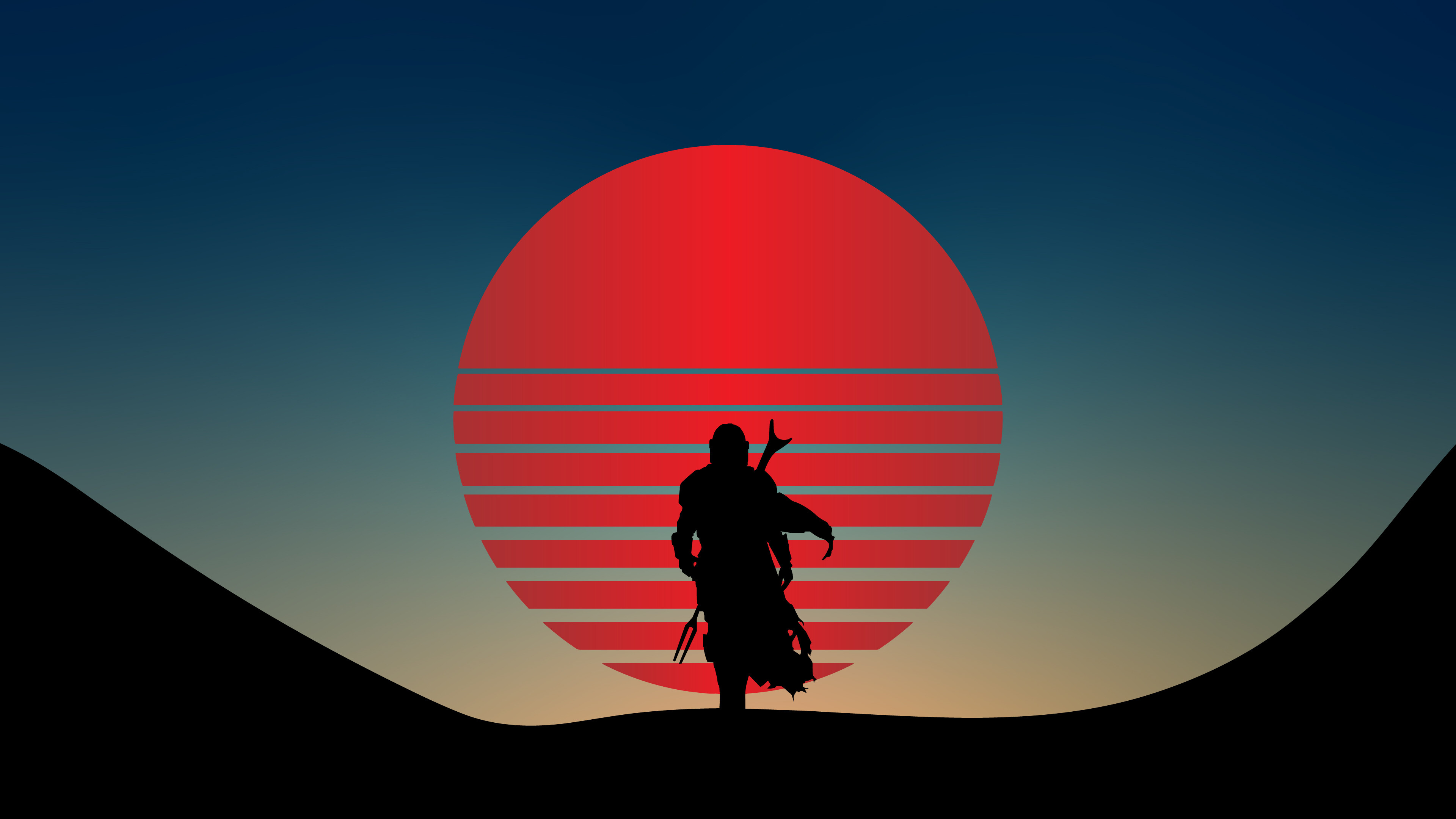 Minimal Star Wars, Artistic wallpapers, Simple and clean, Honoring the saga, 3840x2160 4K Desktop