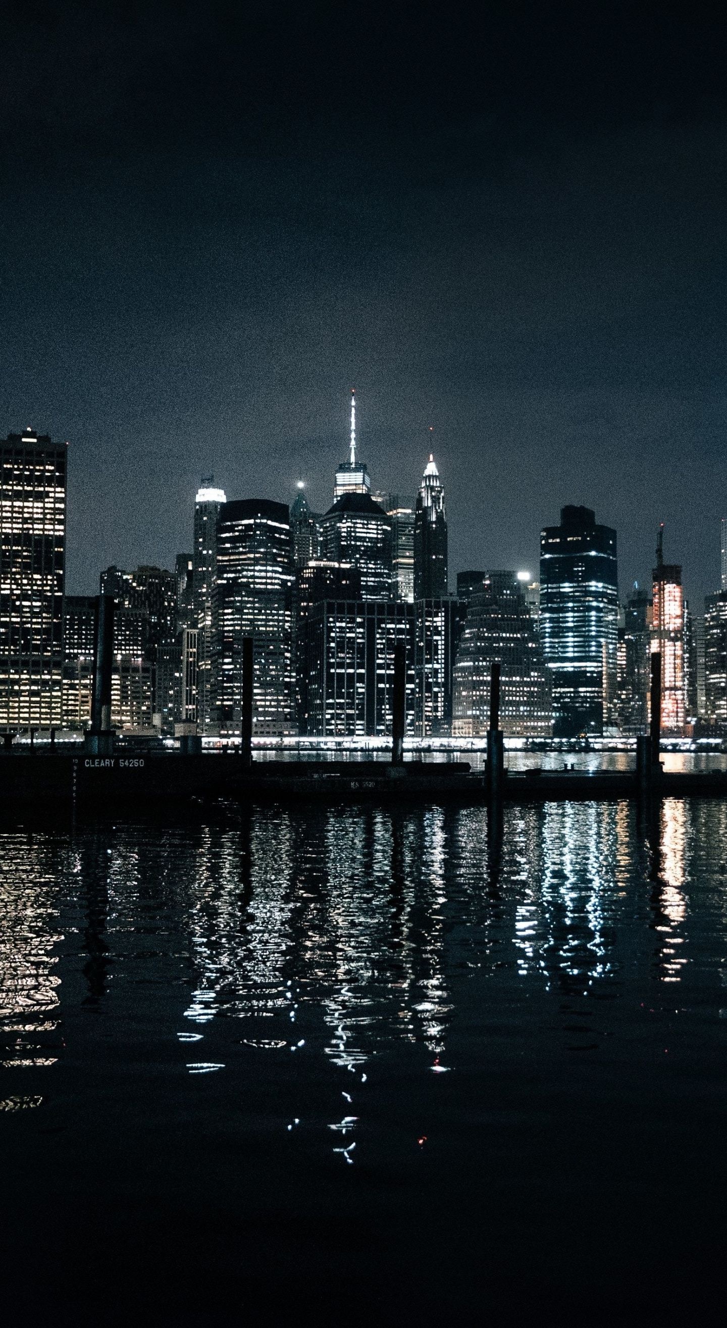 Night Skyline, Breathtaking views, Stunning wallpapers, Urban beauty, 1440x2630 HD Phone