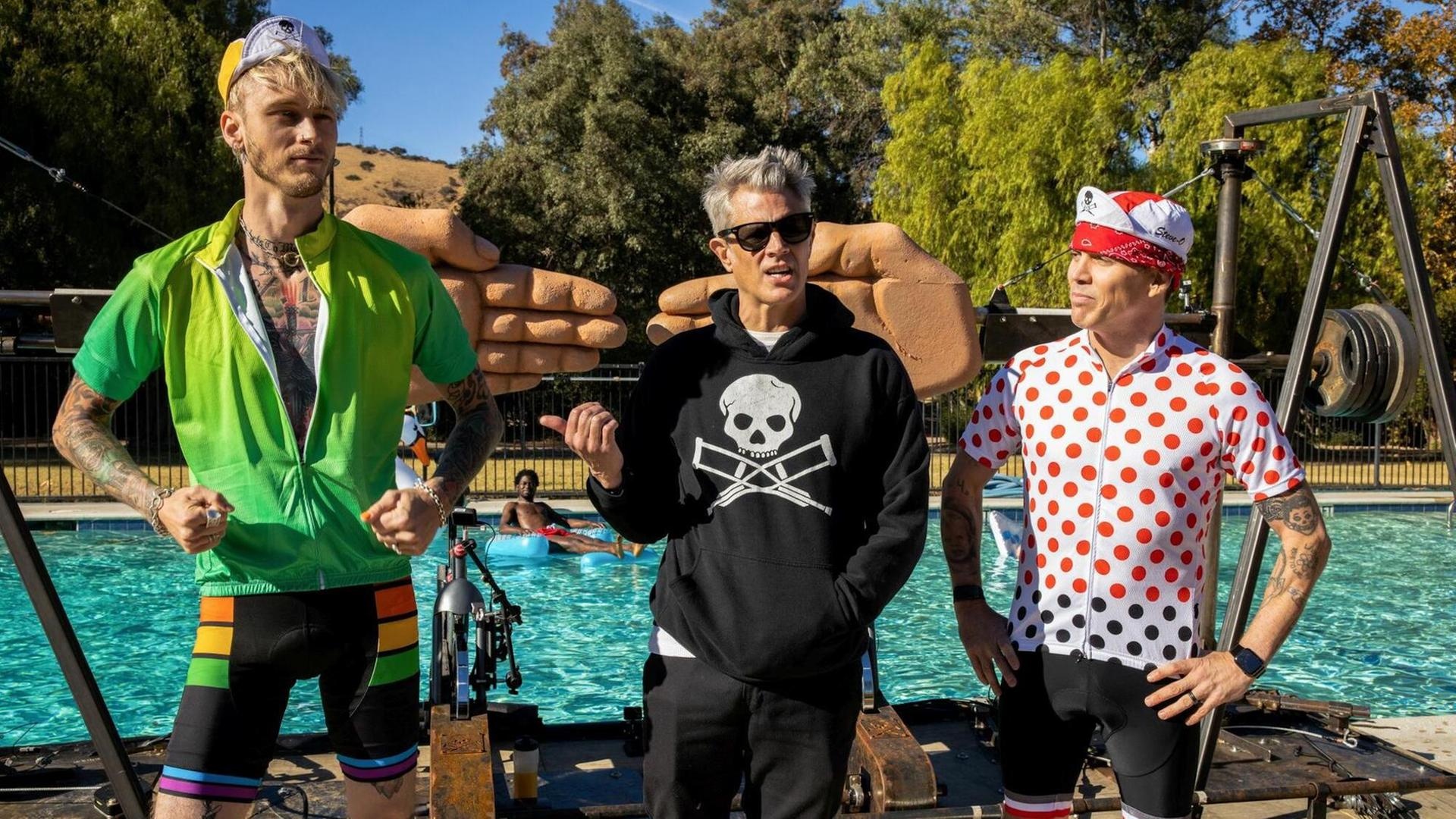 Jackass Forever, Hilarious stunts, 2022 release, 1920x1080 Full HD Desktop