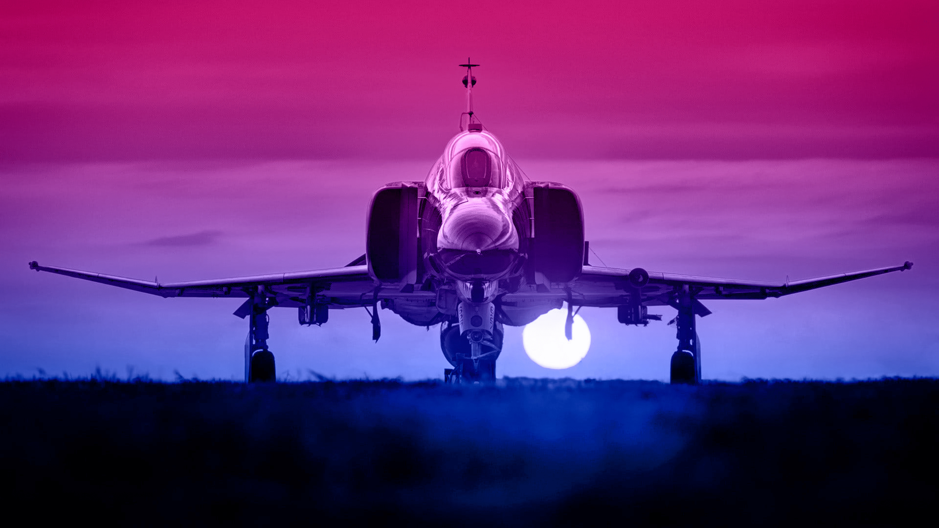 F-4 Phantom, Jet Fighters Wallpaper, 3840x2160 4K Desktop