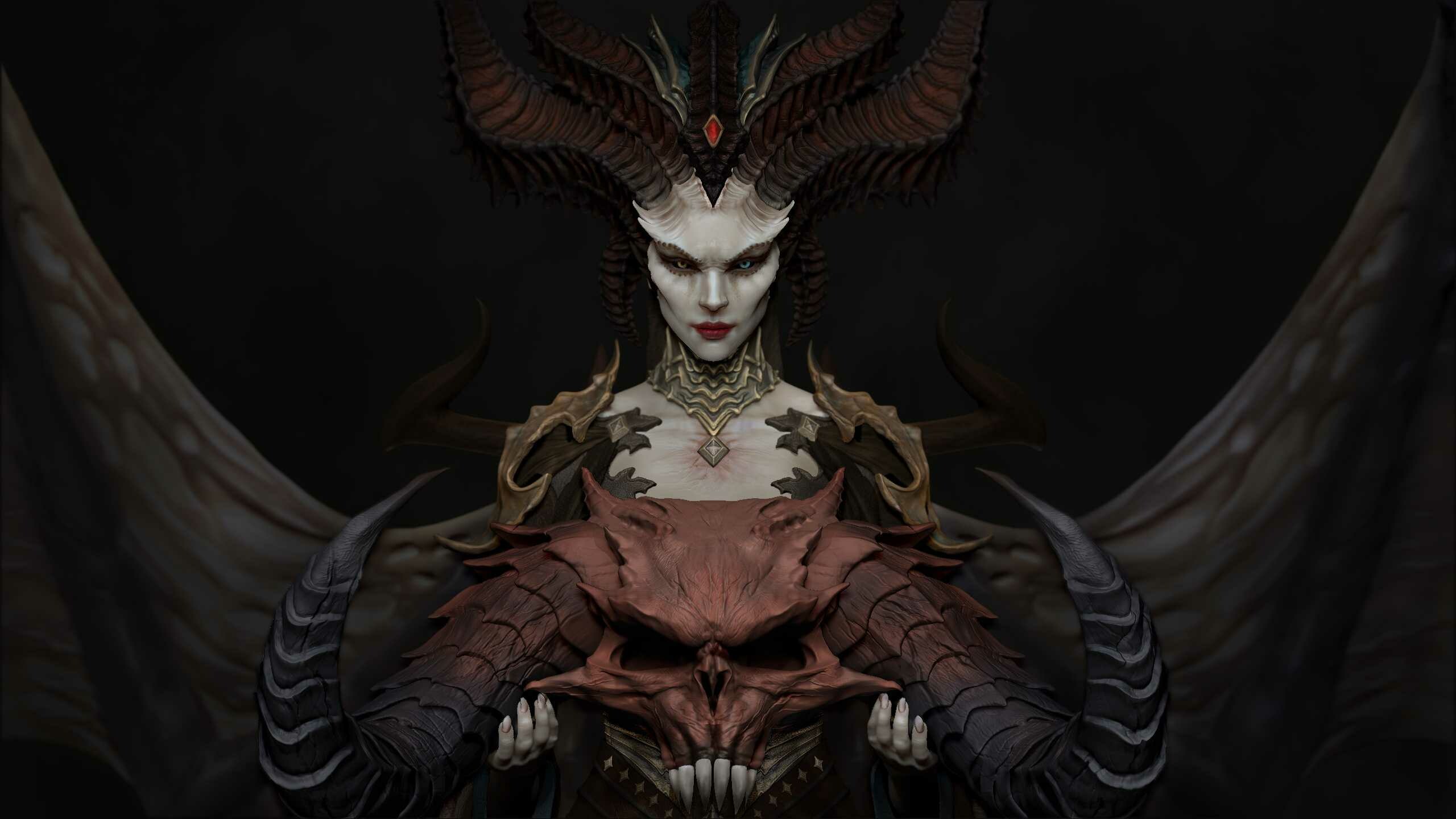 Desktop Diablo wallpaper, Gaming masterpiece, Hellish landscape, Dark action, 2560x1440 HD Desktop