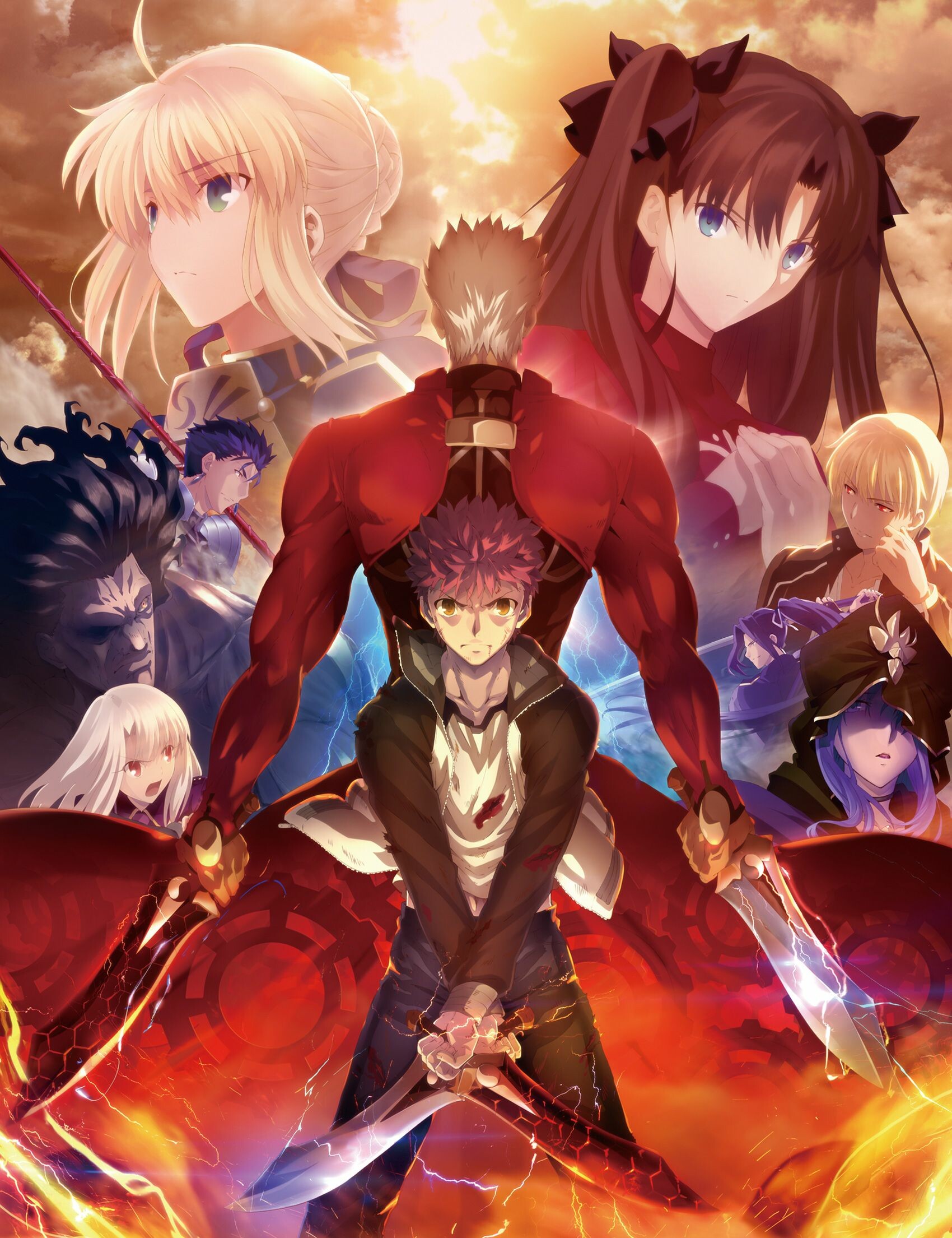 Heaven's Feel, Fate/stay night, Unlimited Blade Works, Fate series, 1700x2210 HD Phone