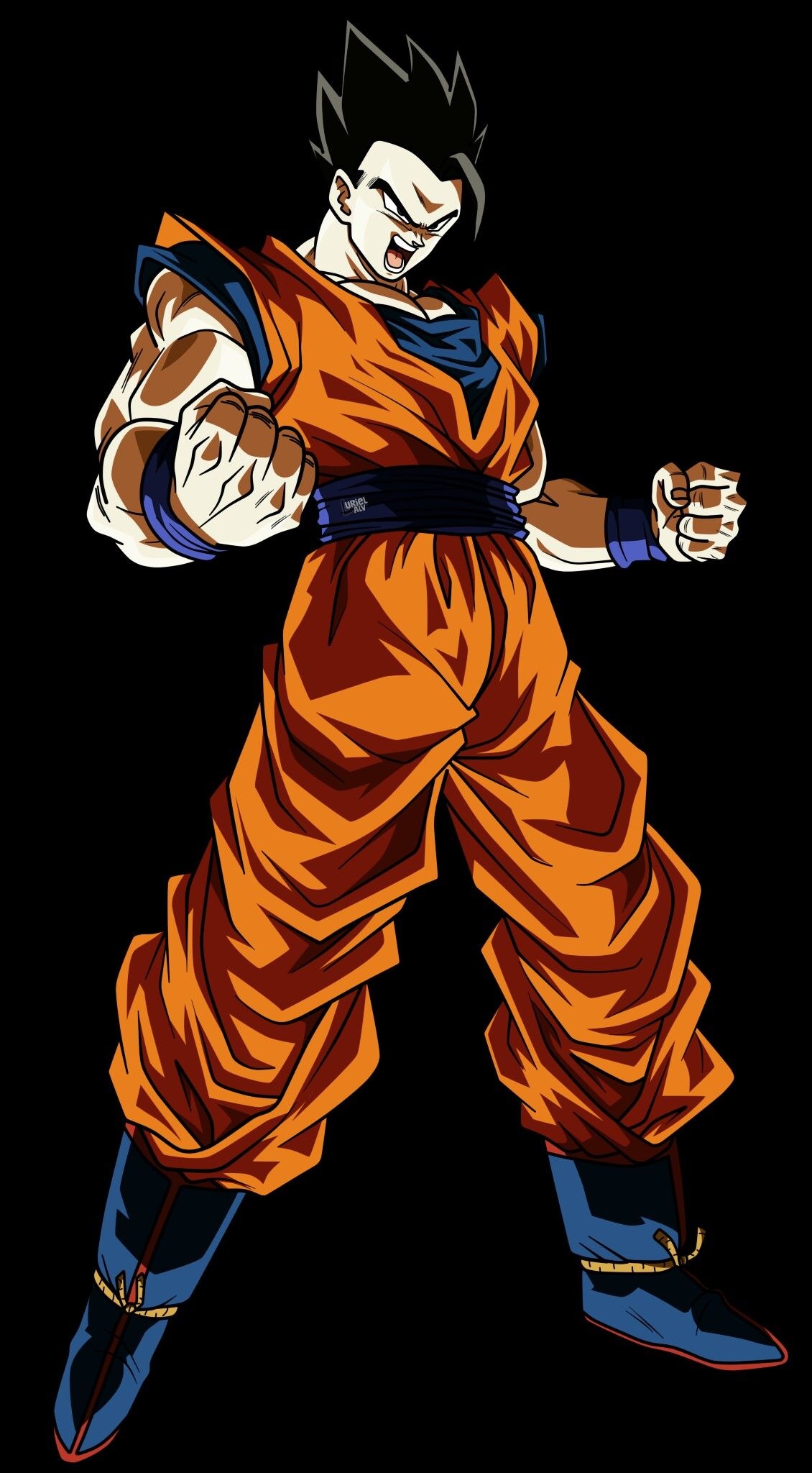 Dragon Ball Z Abridged, Character ideas, Anime art, Goku and his friends, 1130x2050 HD Phone