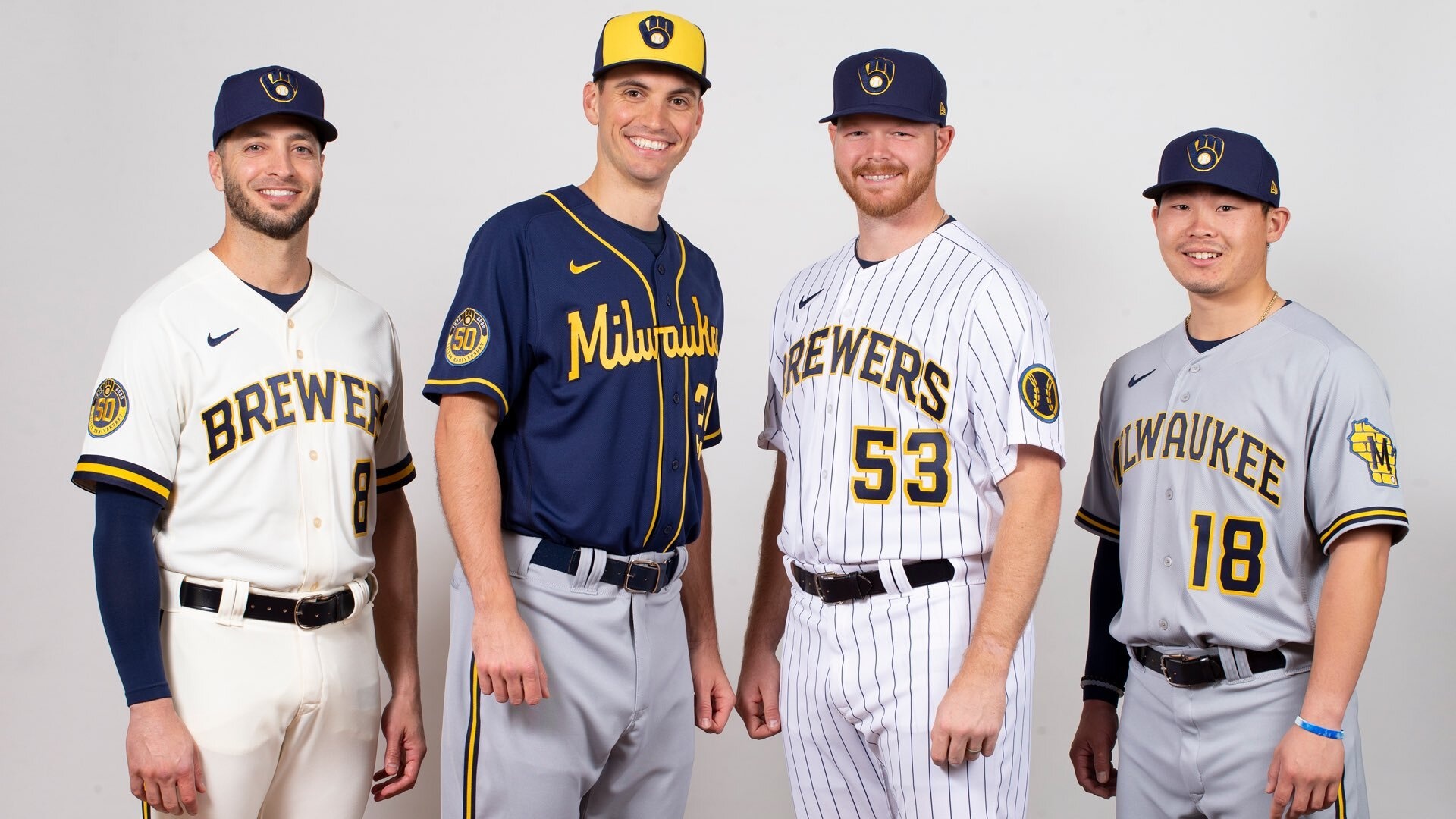 Milwaukee Brewers, New uniforms, Uniswag, New look, 1920x1080 Full HD Desktop