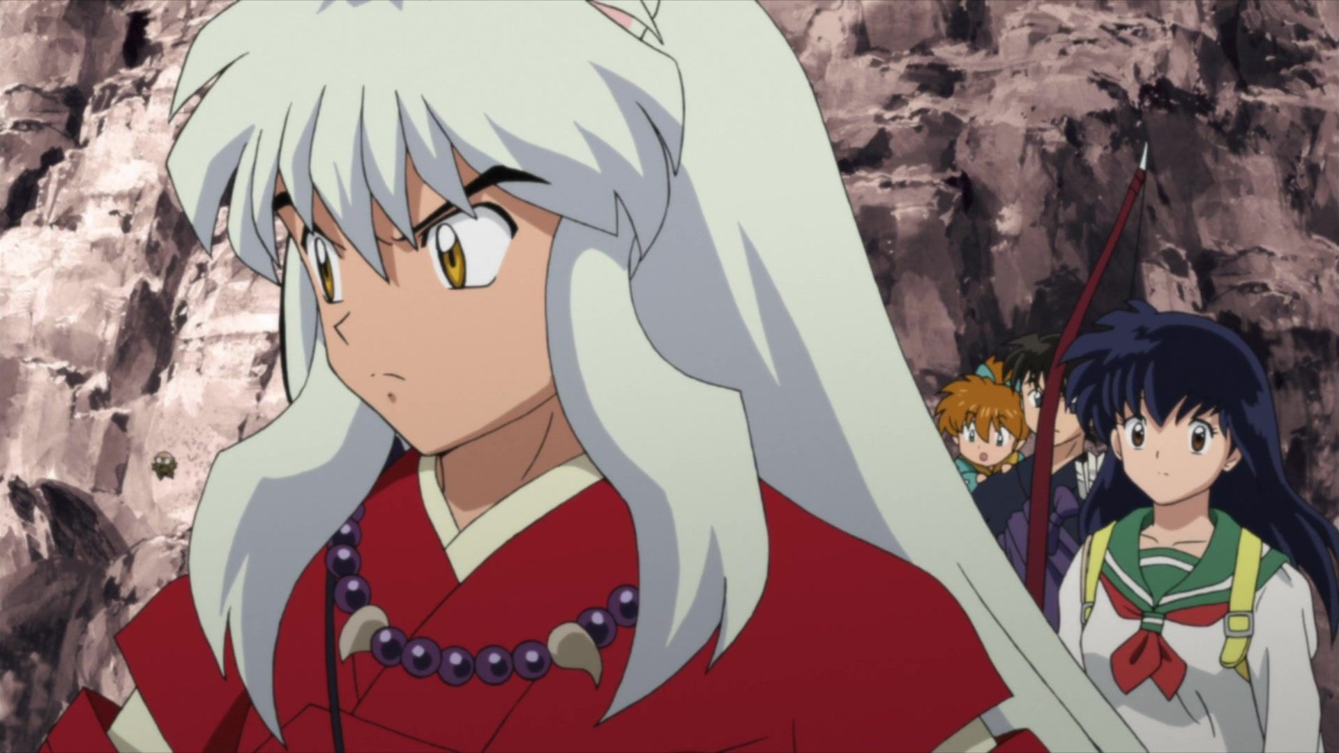 InuYasha and Kagome, InuYasha vs Natsu battle, Comic dub, Anime crossover, 1920x1080 Full HD Desktop