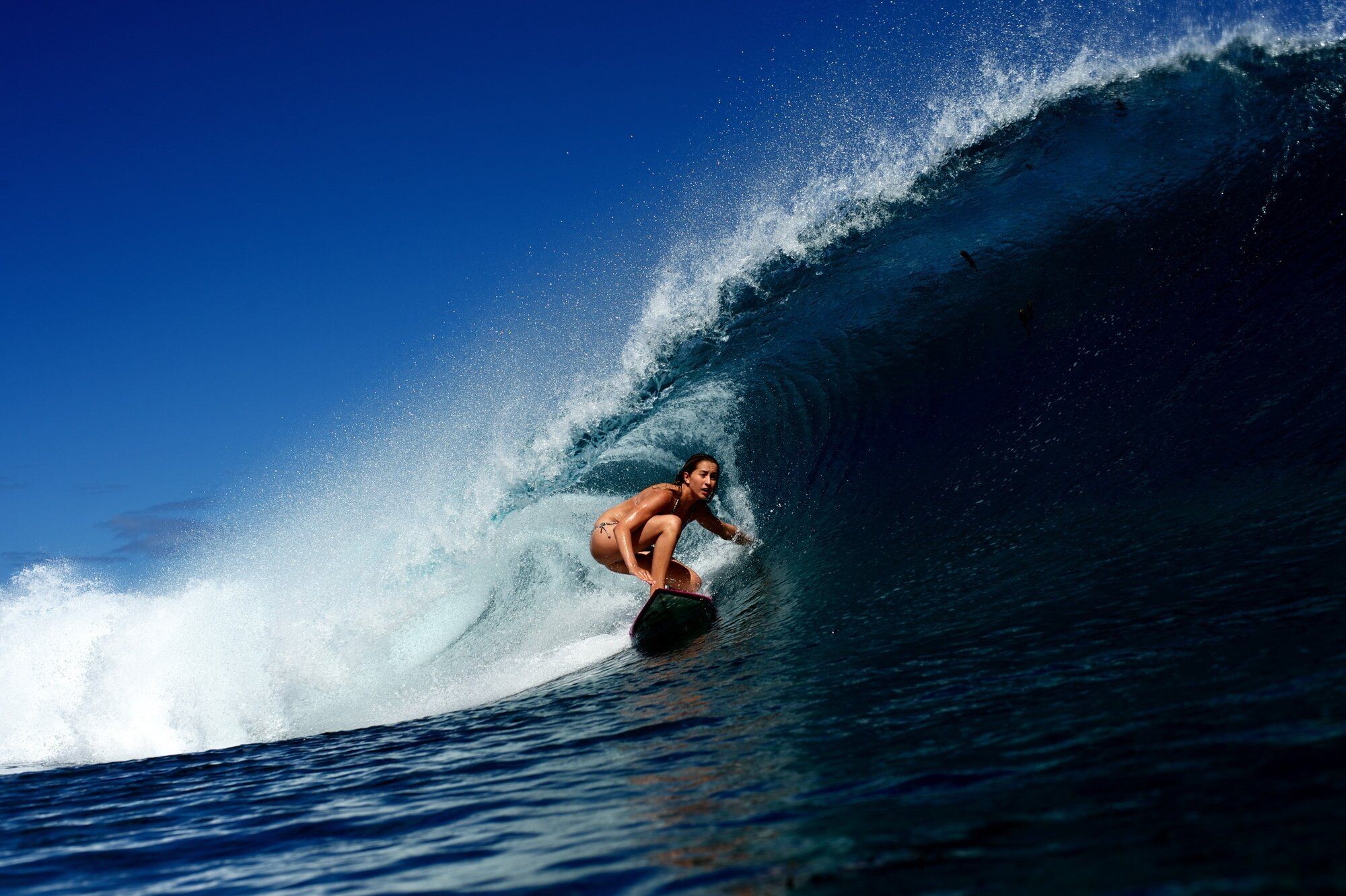 Women surfers unite, Ocean freedom, Fearless rides, Surfing sisterhood, 2000x1340 HD Desktop