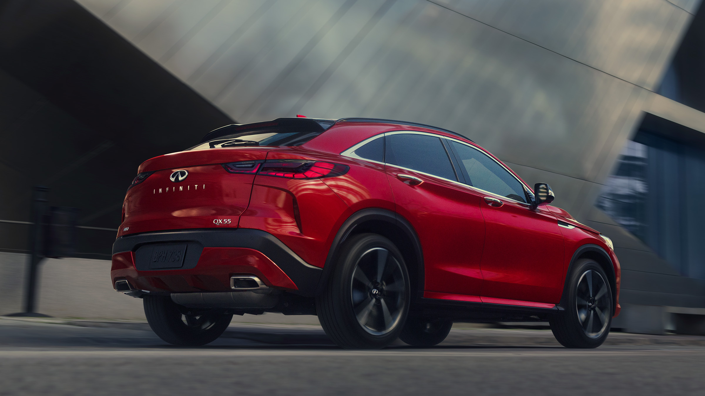 2022 Model, Infiniti QX55 Wallpaper, 2400x1350 HD Desktop