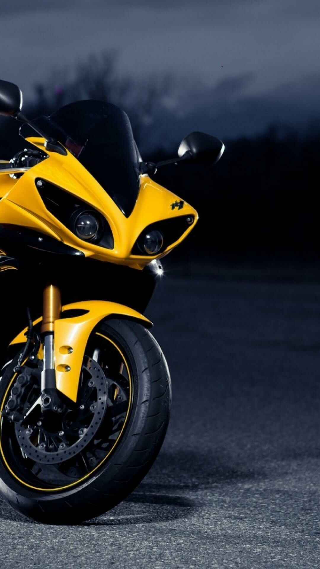 Yamaha YZF-R1, Free HD wallpapers, Ultimate speed machine, Pure biking exhilaration, 1080x1920 Full HD Phone