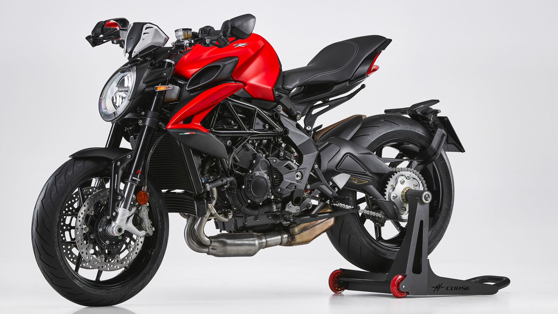 MV Agusta Dragster Rosso, Dragster motorradfotos, 1920x1080 Full HD Desktop