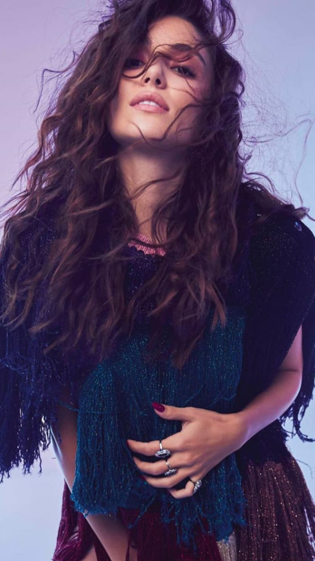 Hande Ercel, Wallpapers, Kerem Bursin, TV shows, 1080x1920 Full HD Phone