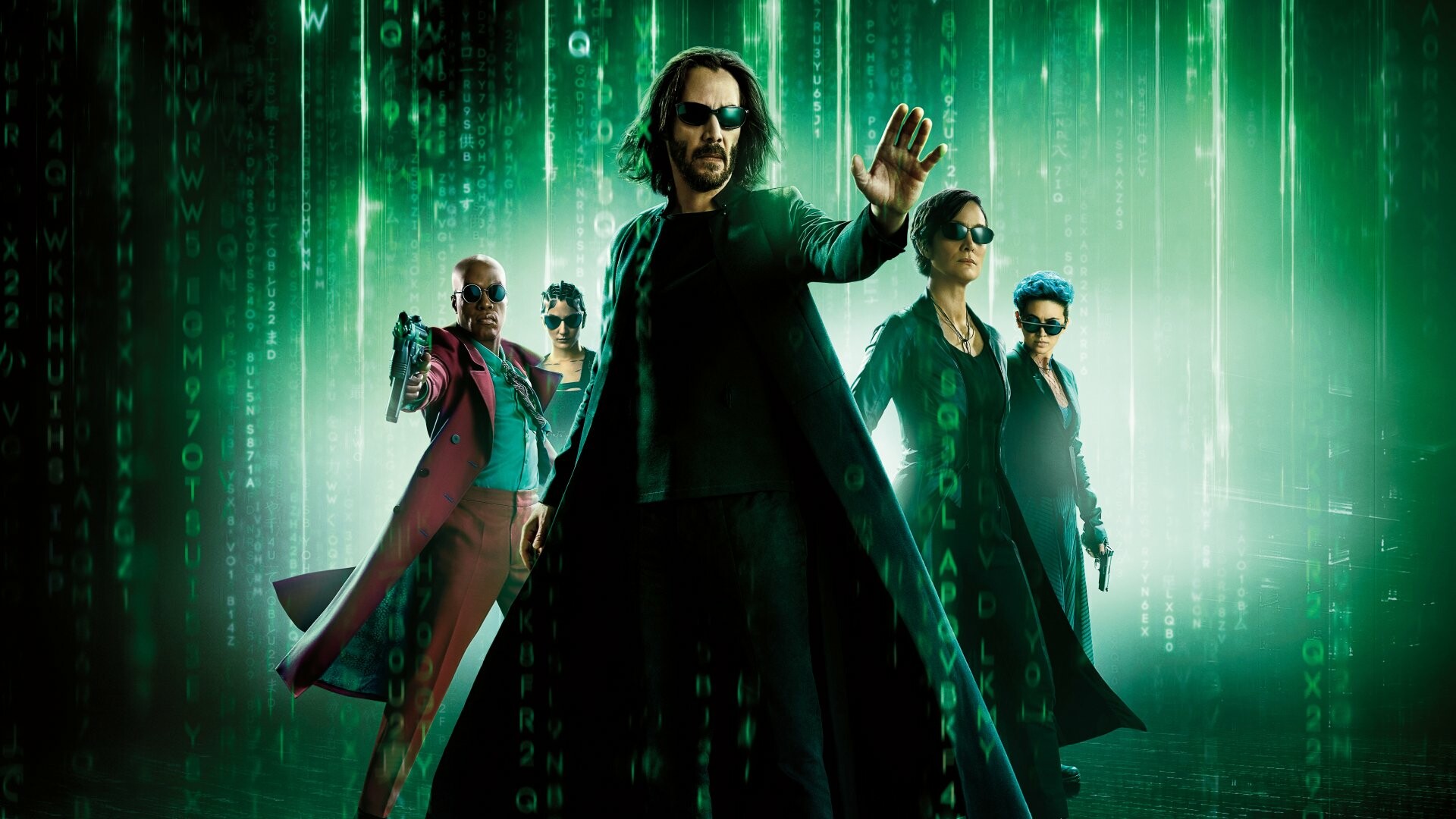 The Matrix Resurrections, 8K Ultra HD, Background image, Blackdark, 1920x1080 Full HD Desktop