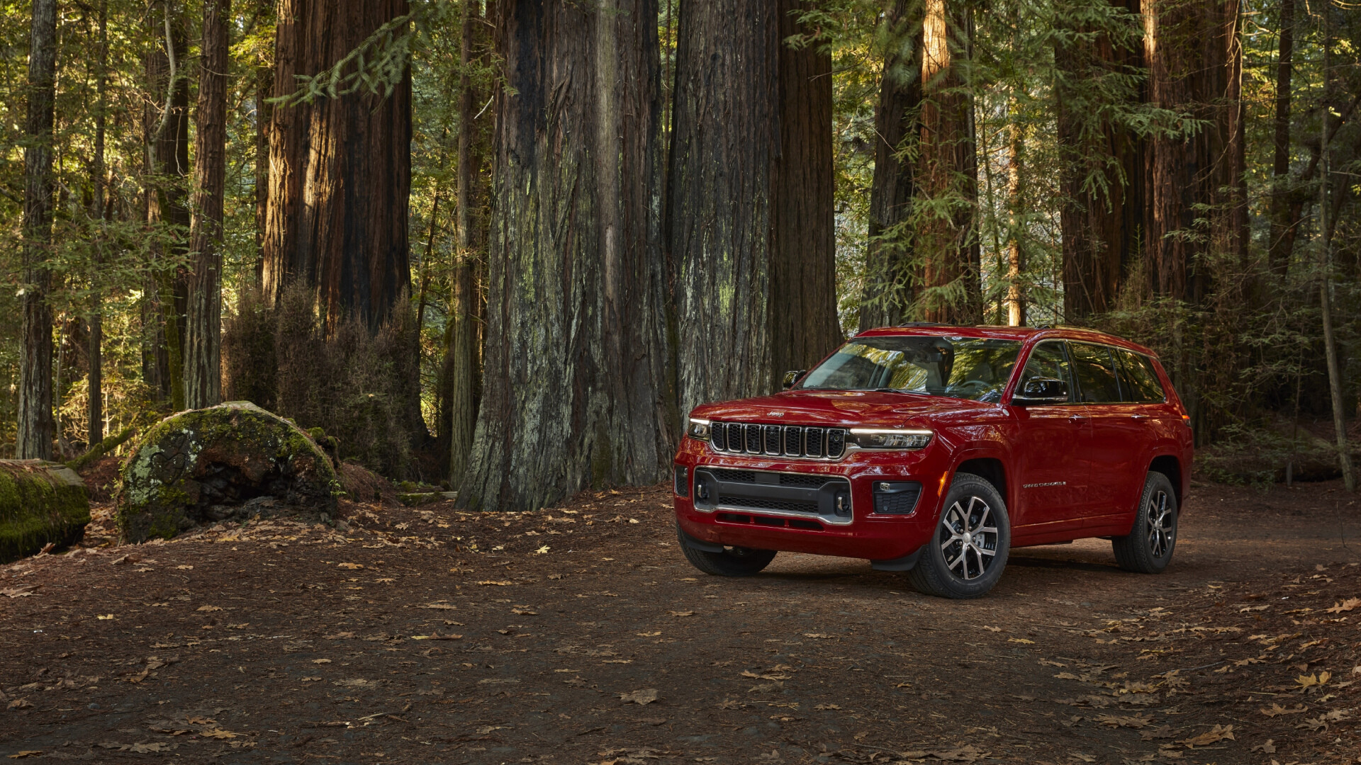 Jeep Grand Cherokee L Overland, Free desktop wallpapers, Luxurious design, 1920x1080 Full HD Desktop