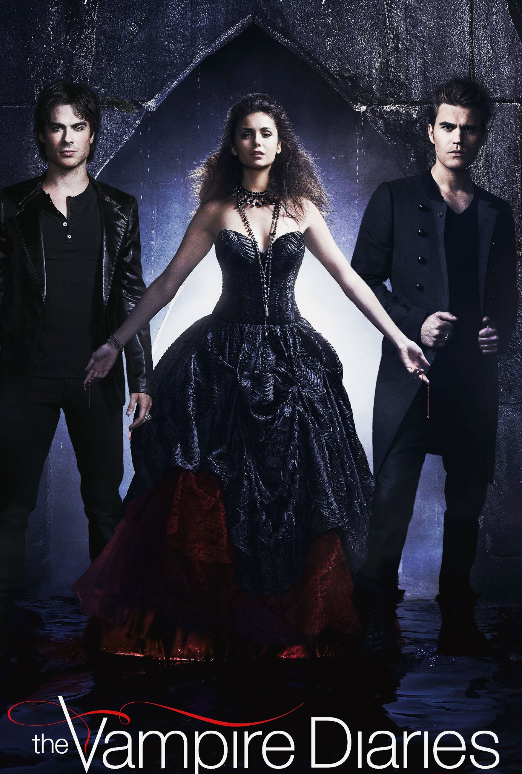 Vampire Diaries series, TV show, Season posters, Mysterious and dark, 2030x3000 HD Phone