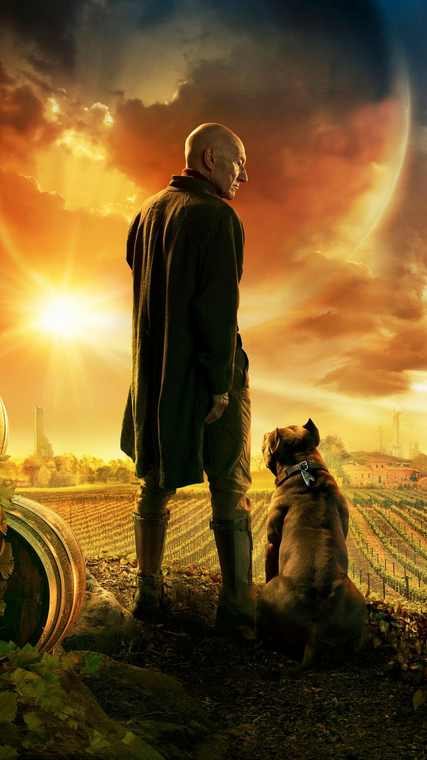 Star Trek Picard, iPhone Wallpaper, Free HD Wallpapers, TV Shows, 1440x2560 HD Phone