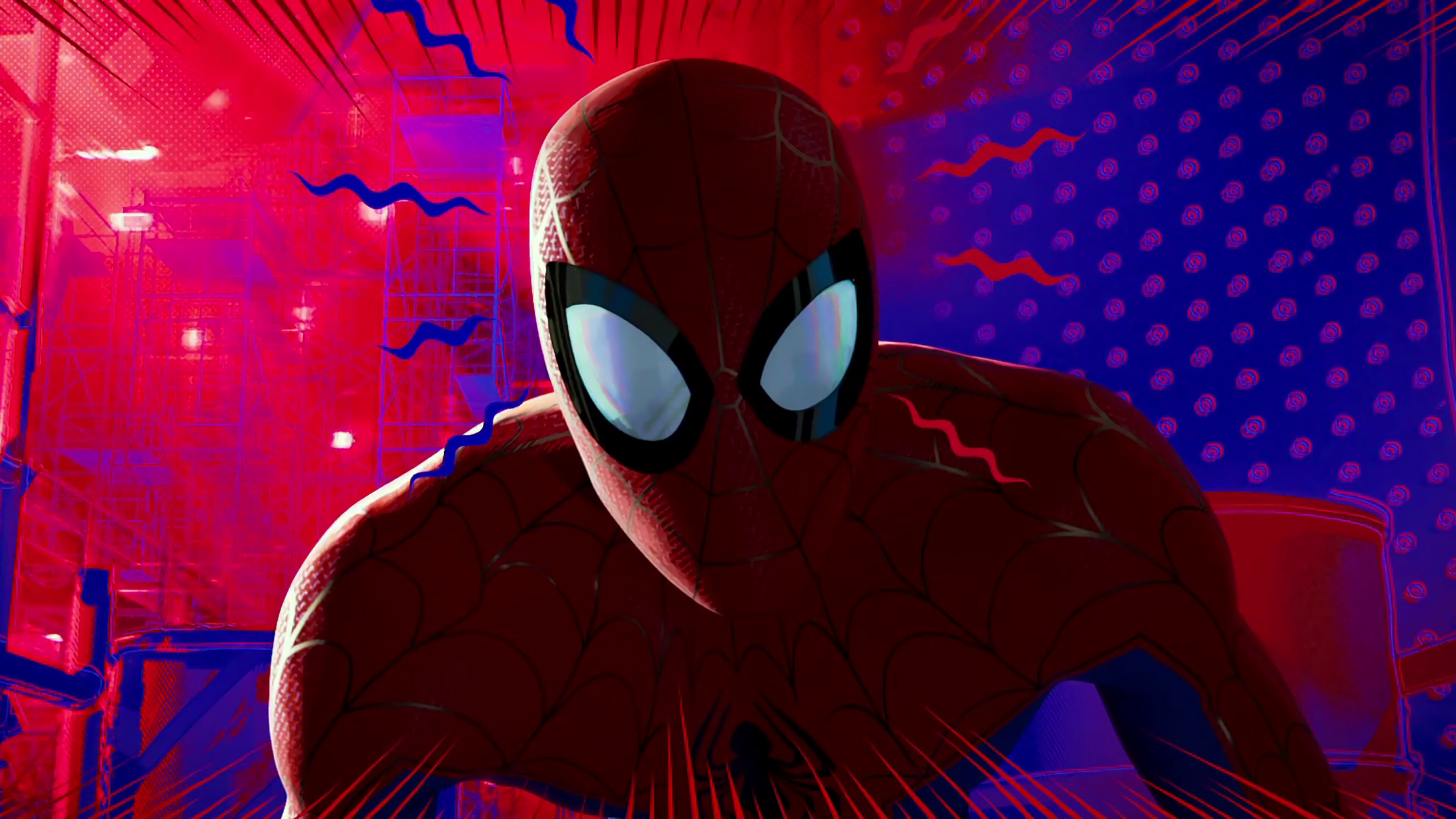 Peter Parker, Spider-Man: Into the Spider-Verse Wallpaper, 3840x2160 4K Desktop