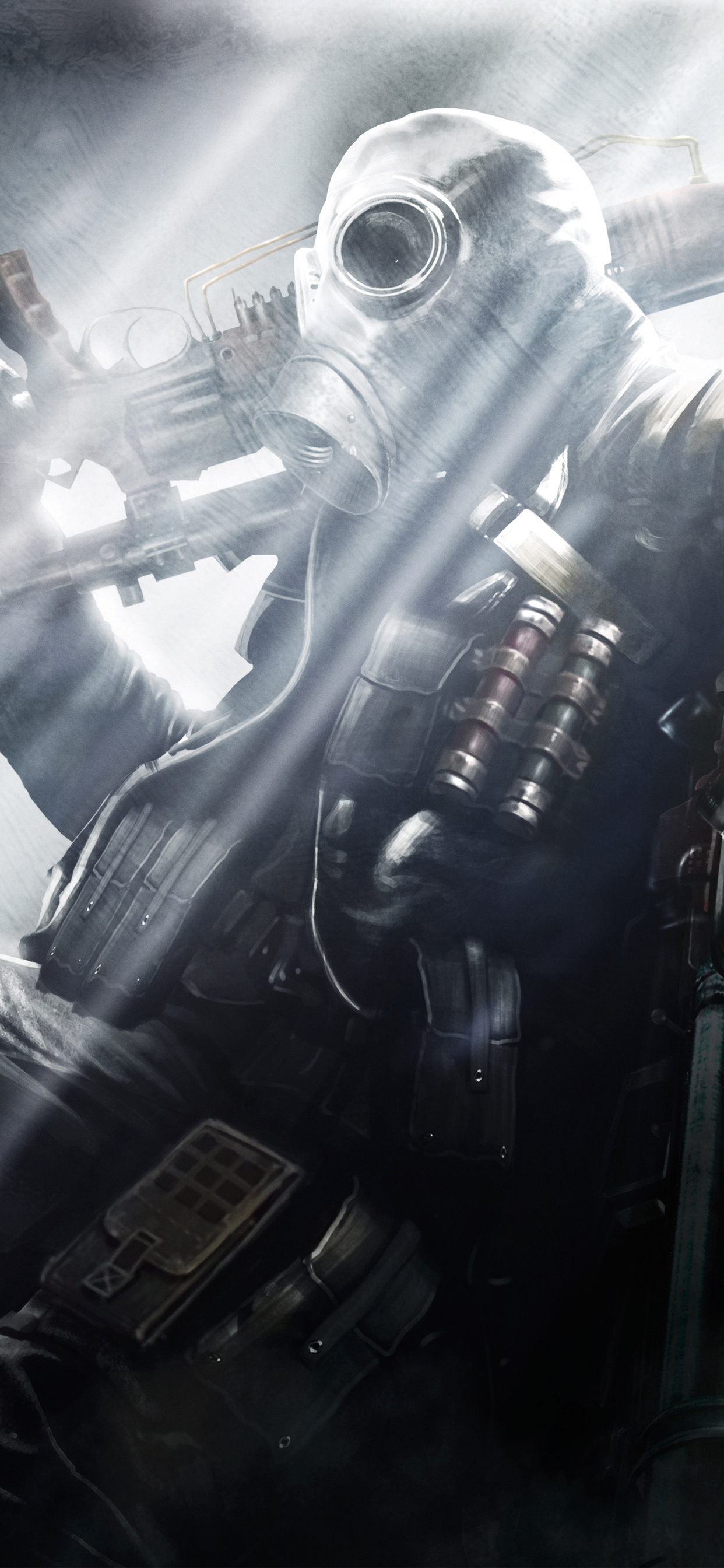 Metro 2033 Redux, 4K iPhone XS Max, HD wallpapers, 1250x2690 HD Phone