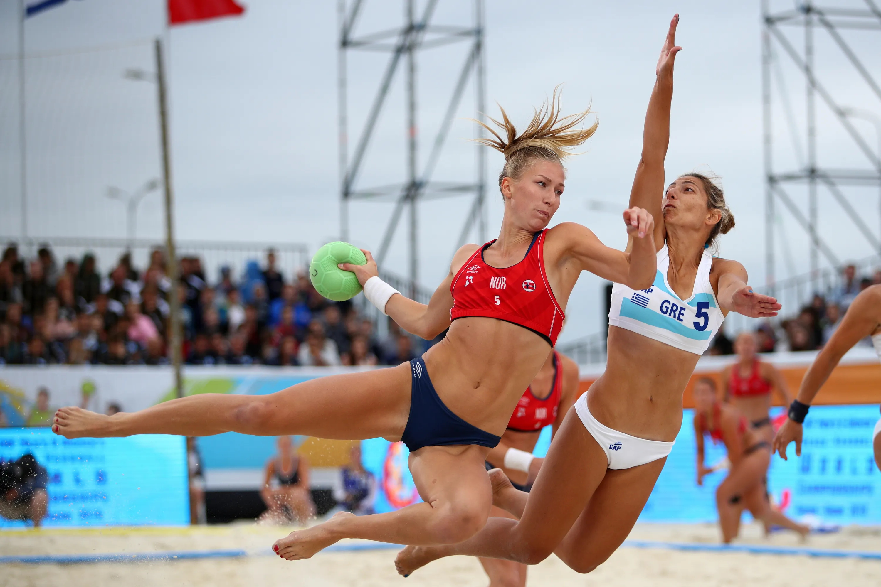 Beach handball federation, Uniform change, Women's sports, Equality, 3000x2000 HD Desktop