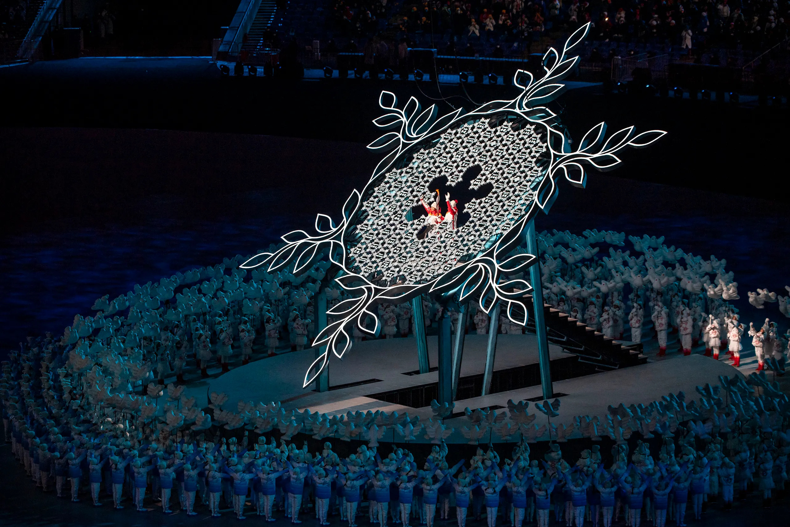 China's provocation, Olympic opening ceremonies, New Yorker article, 2560x1710 HD Desktop