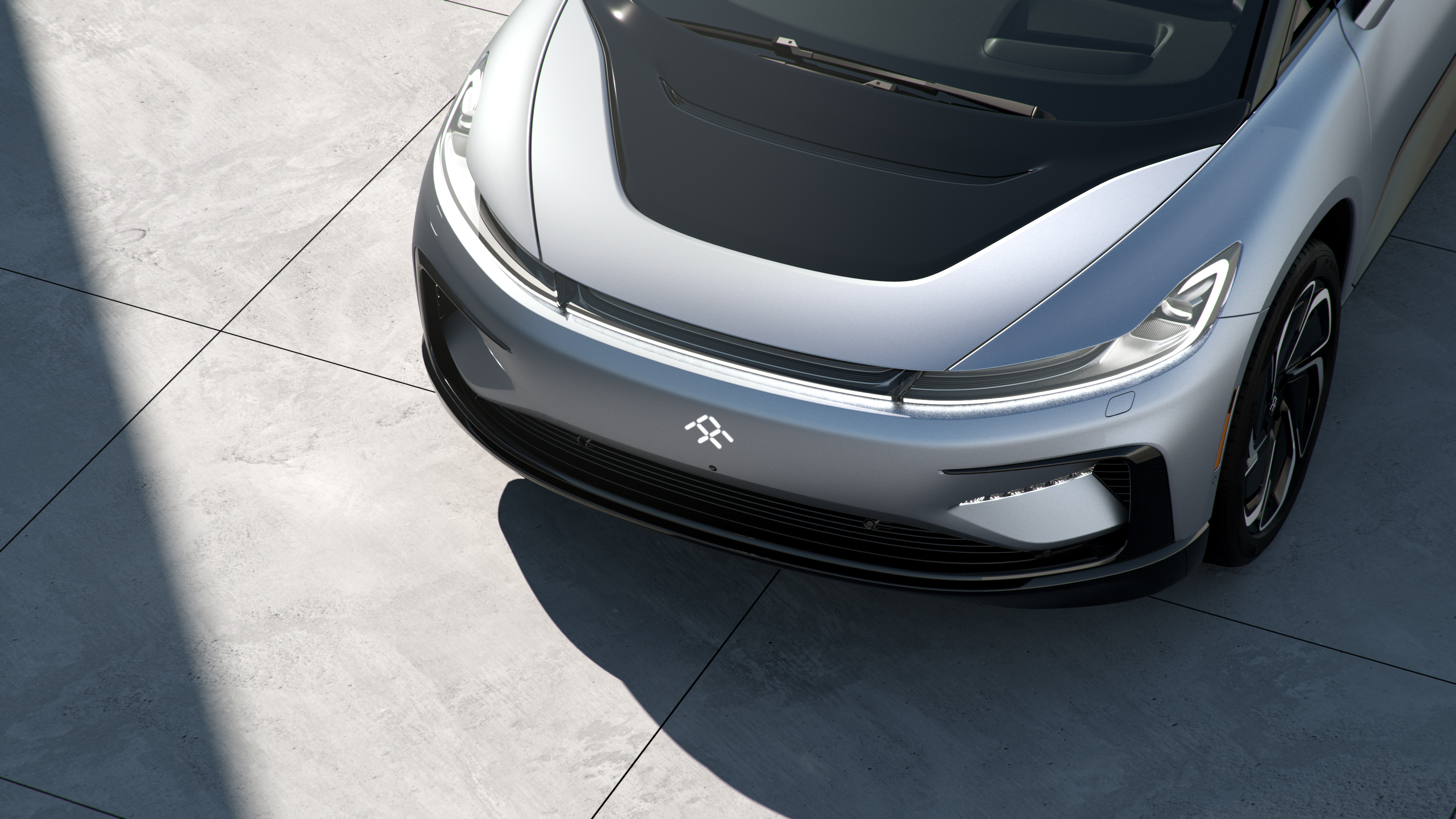 Faraday Future, Electric vehicle design, Automotive technology, Futuristic concept, 3840x2160 4K Desktop