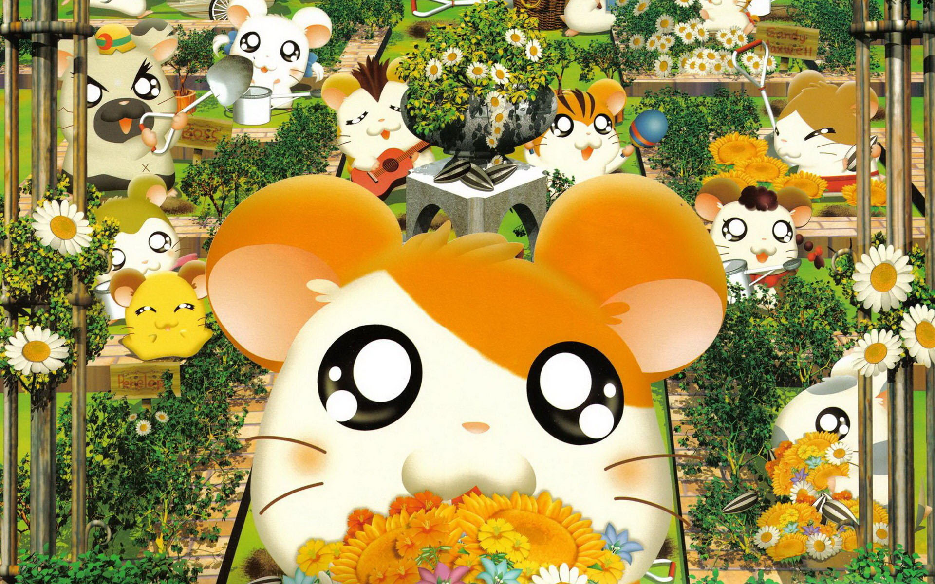 Lovely and lively Hamtaro avatar, HD wallpaper, Cute design, Captivating visuals, 1920x1200 HD Desktop