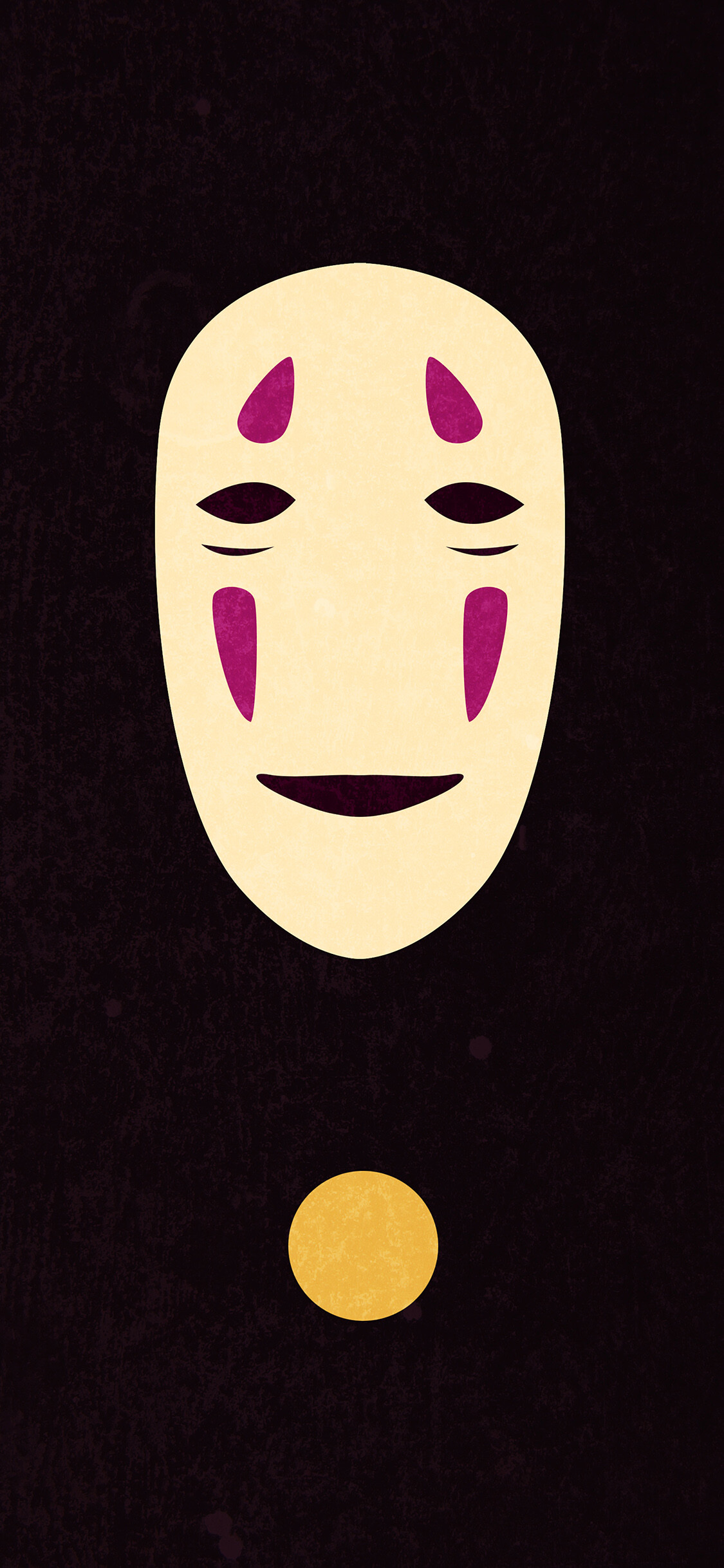 Spirited Away, iPhone11 wallpaper, Dark ghost anime, 1130x2440 HD Phone