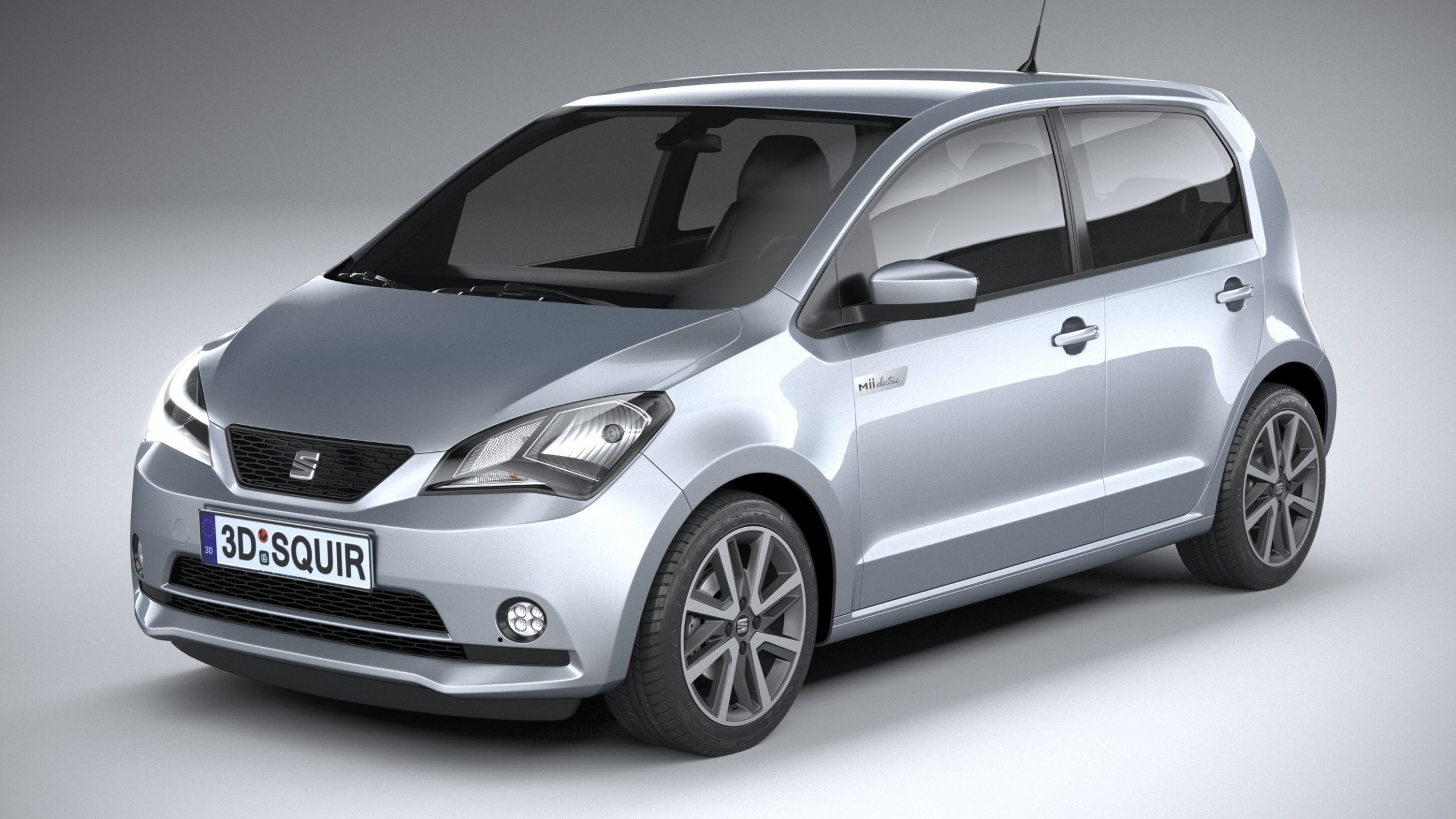 Seat Mii, Electric, Squir, 2400x1350 HD Desktop