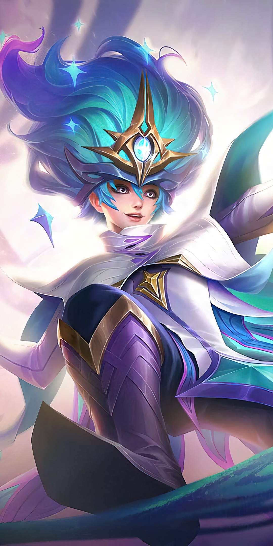 Star Guardian Taliyah, League of Legends, cosmic star sparkles, HD Phone wallpaper