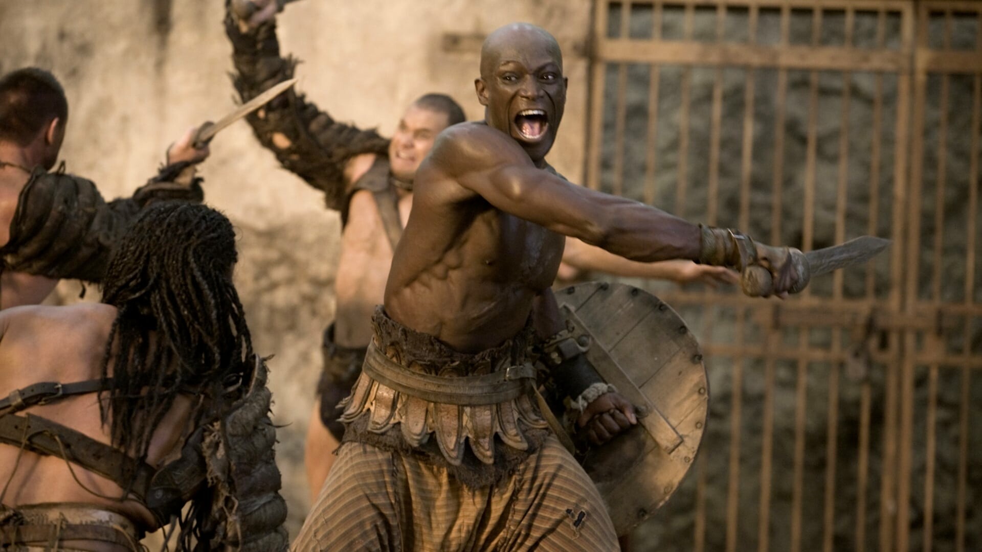 Spartacus: Gods of the Arena, Gladiators' battles, Ancient Rome, Epic drama, 1920x1080 Full HD Desktop