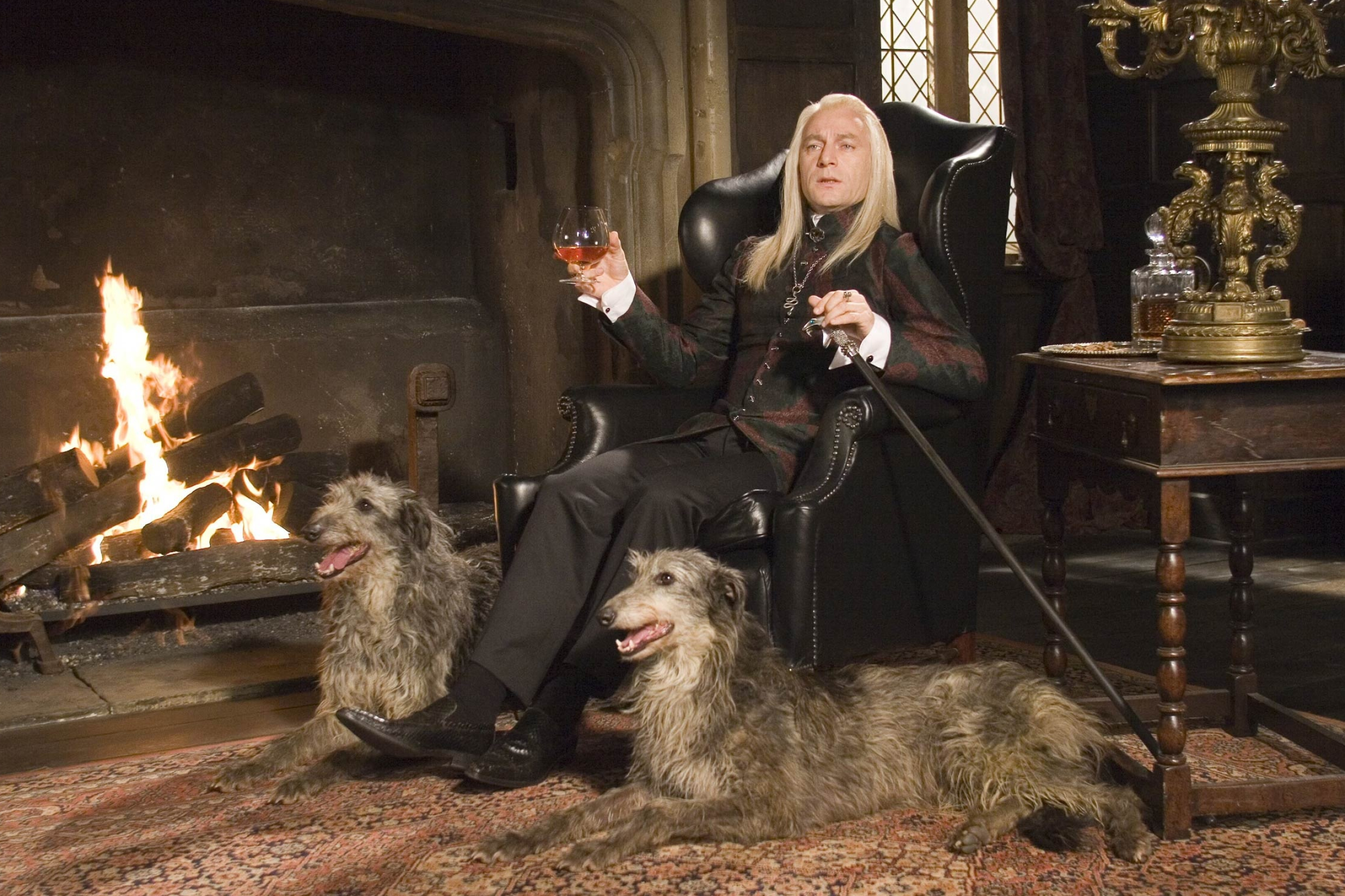 Lucius Malfoy, Dark magic, Slytherin loyalty, Jason Isaacs, 2500x1670 HD Desktop