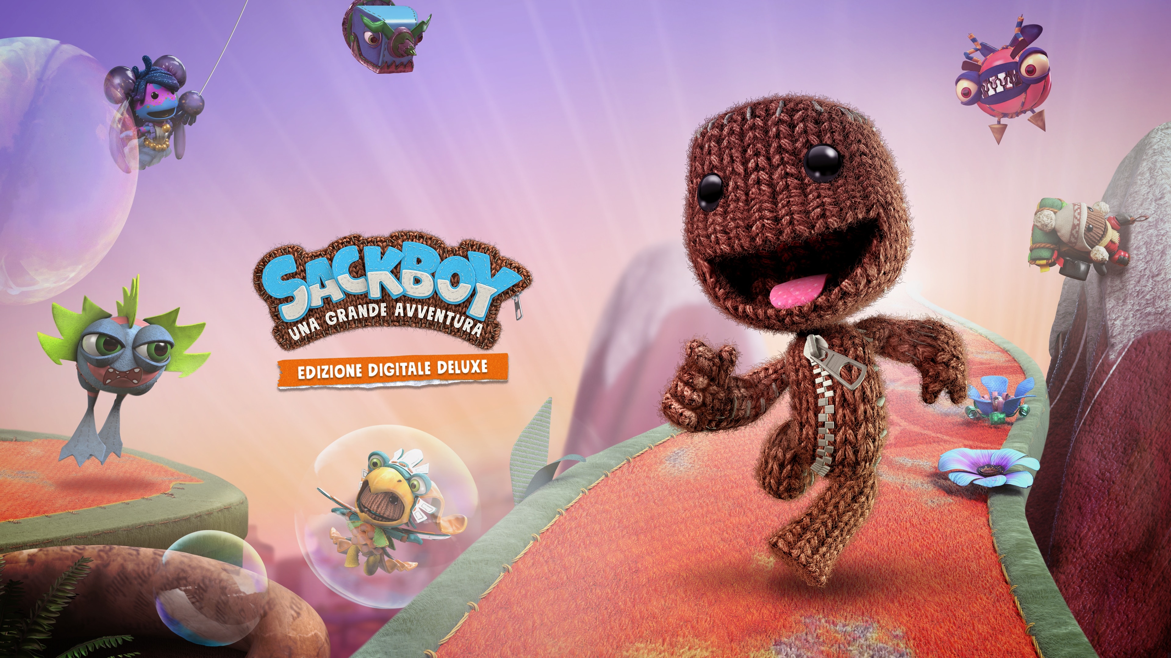 Sackboy: A Big Adventure, PS5, PS4, Playful adventures, 3840x2160 4K Desktop