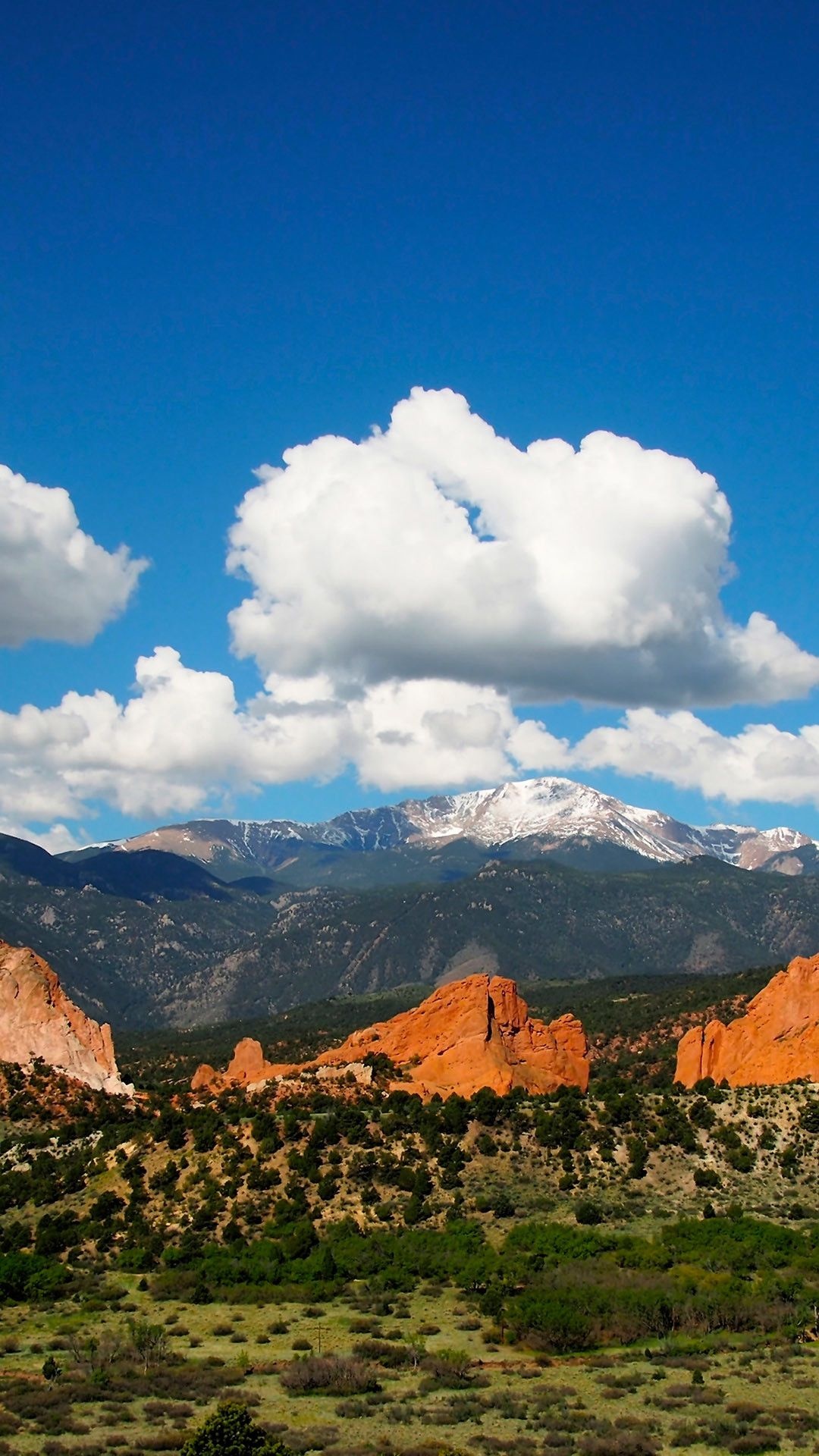 Pikes Peak, Colorado, Travels, Top free, 1080x1920 Full HD Phone