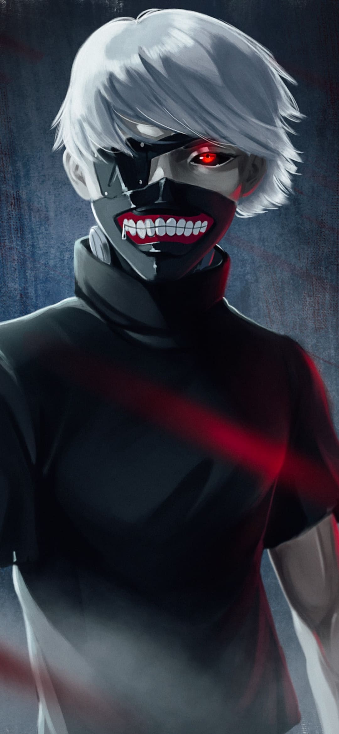 Tokyo Ghoul, Intense battles, Captivating artwork, Emotion-packed scenes, 1080x2340 HD Phone