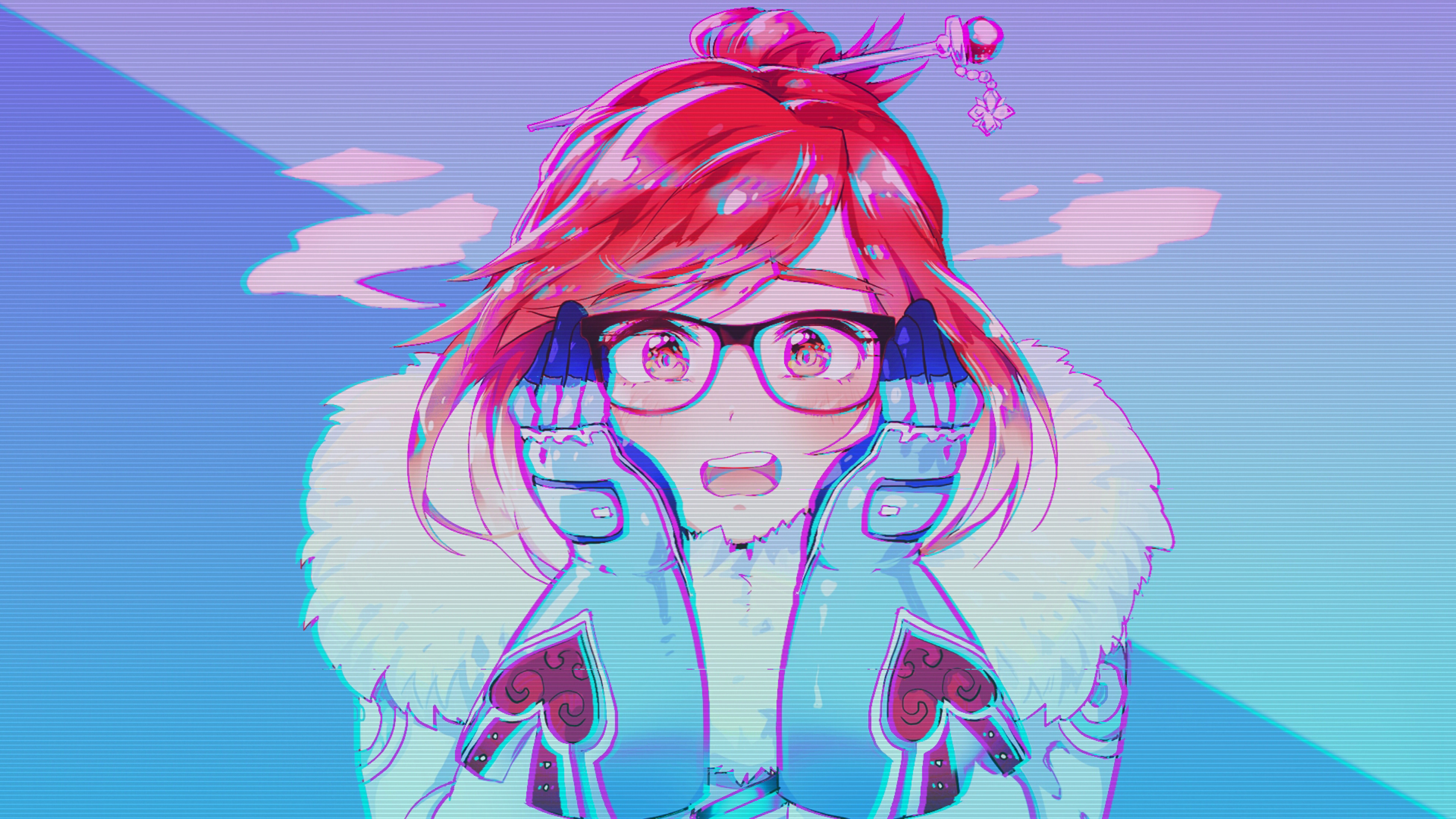 Mei (Overwatch), High-definition gaming, Stunning visuals, Epic battles, 3840x2160 4K Desktop