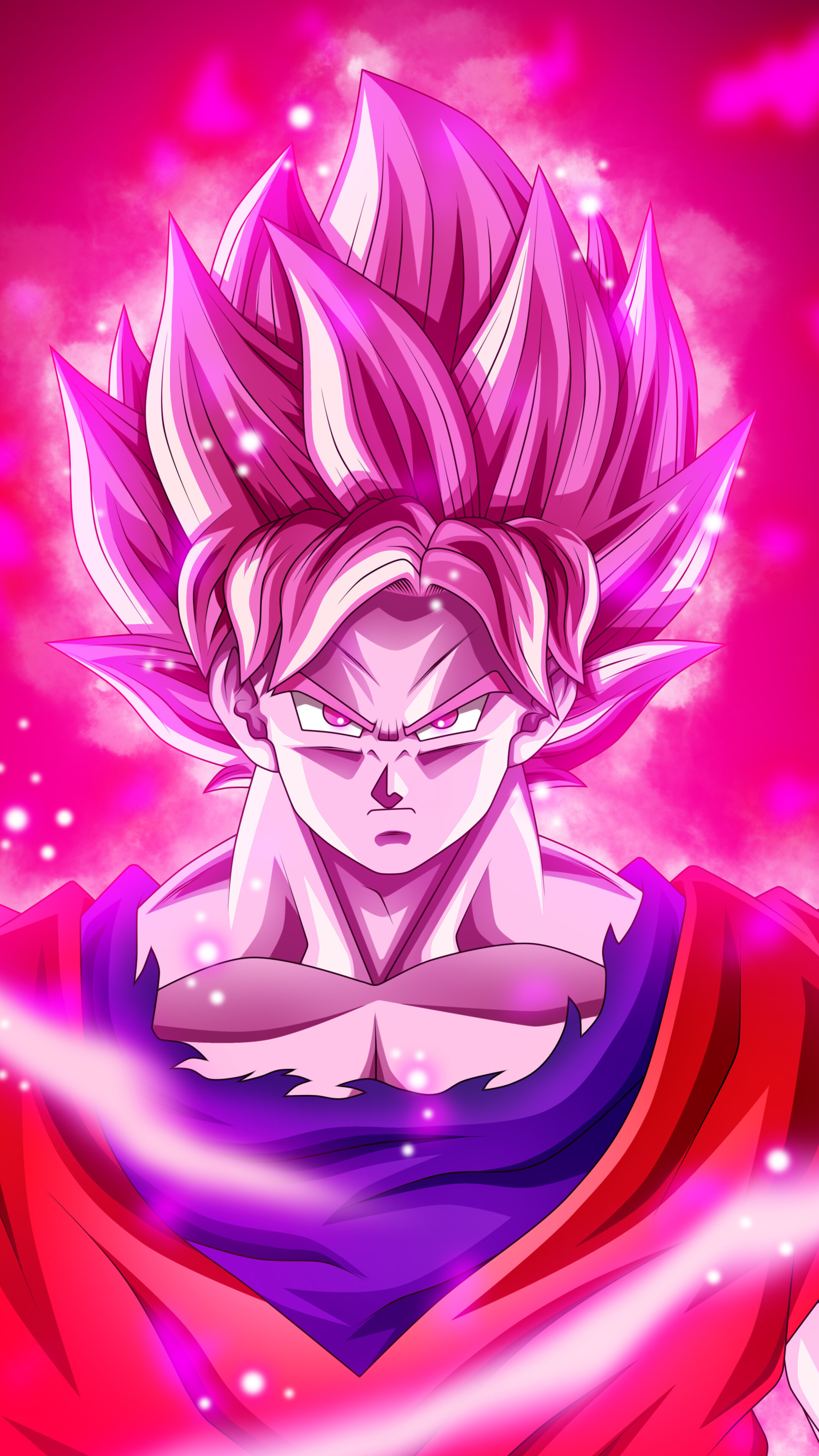 Goku Super Saiyan Blue Kaioken, 4K wallpapers, HD imagery, Sony Xperia, 2160x3840 4K Phone