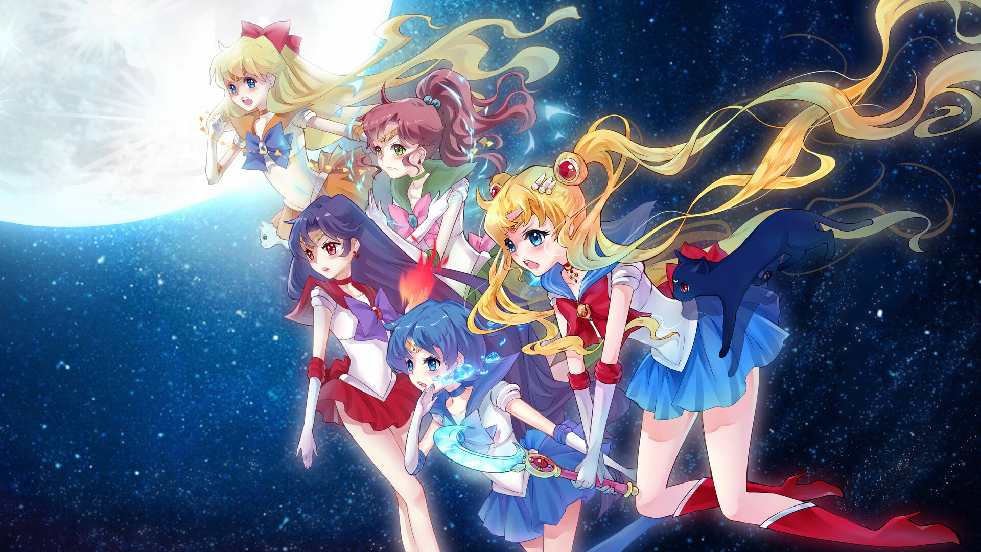 Best Sailor Moon, High-resolution wallpaper, Desktop background, Sailor Moon wallpaper, 1920x1080 Full HD Desktop