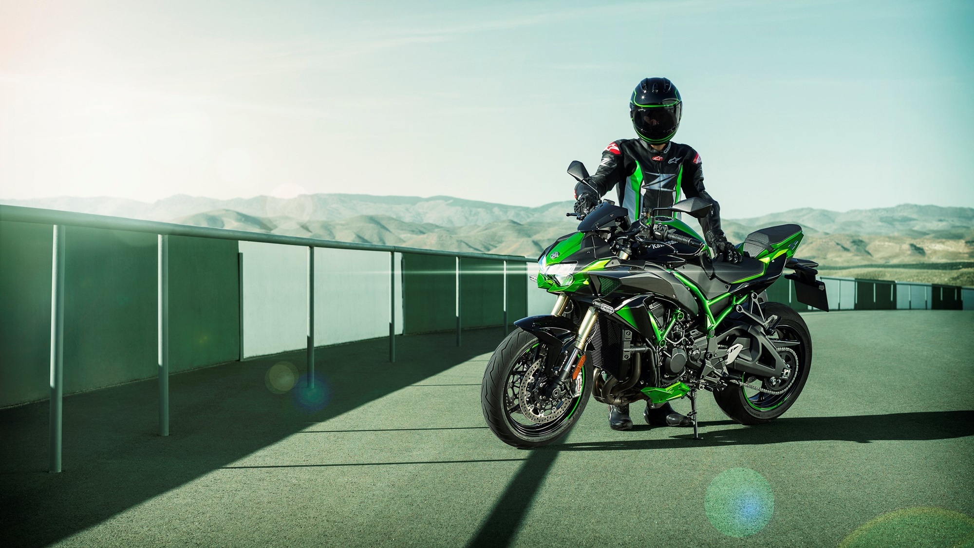 Kawasaki Z H2, 2021 SE, HD wallpaper, 2000x1130 HD Desktop