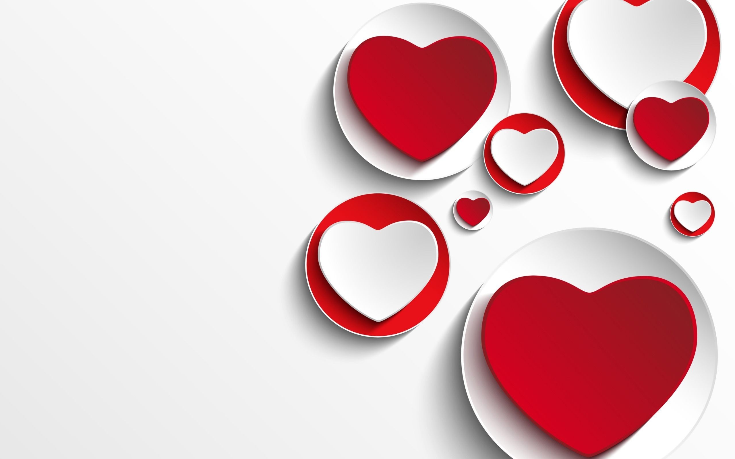 Heart Shape, Love shape, 2560x1600 HD Desktop
