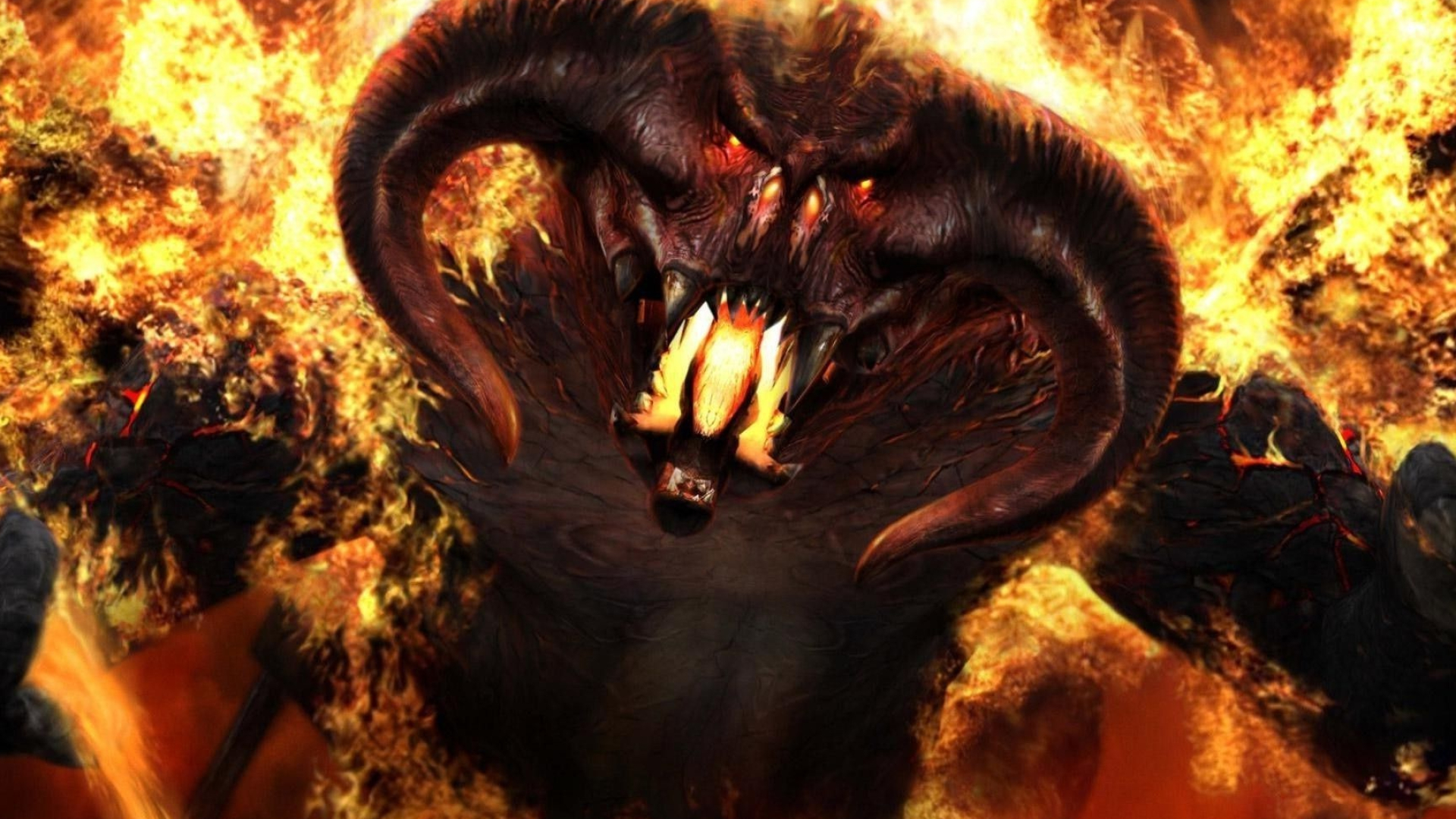 Gandalf vs Balrog, Wallpapers, Top backgrounds, Movies, 1920x1080 Full HD Desktop