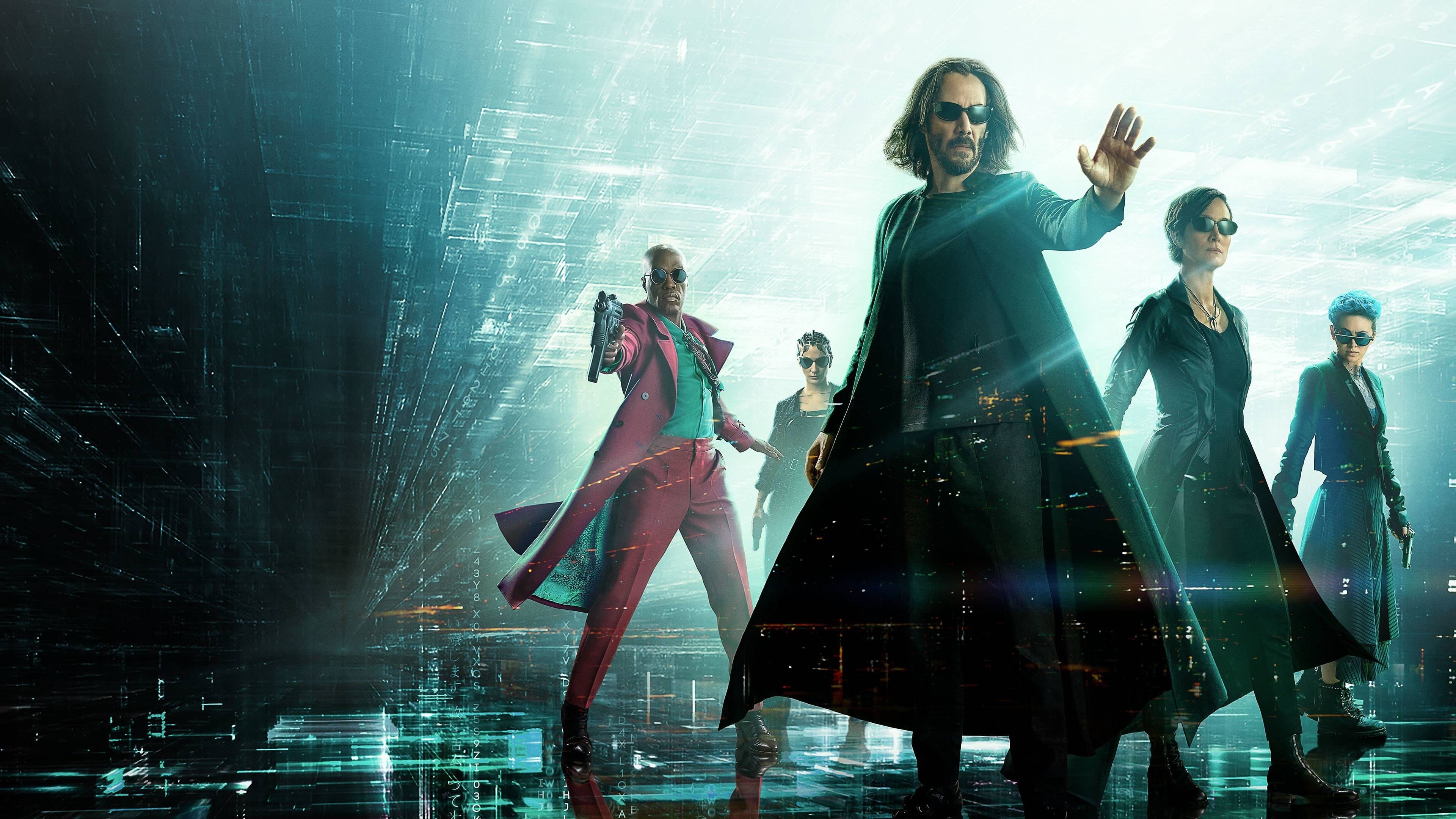 The Matrix Resurrections, Trinity (The Matrix) Wallpaper, 3840x2160 4K Desktop