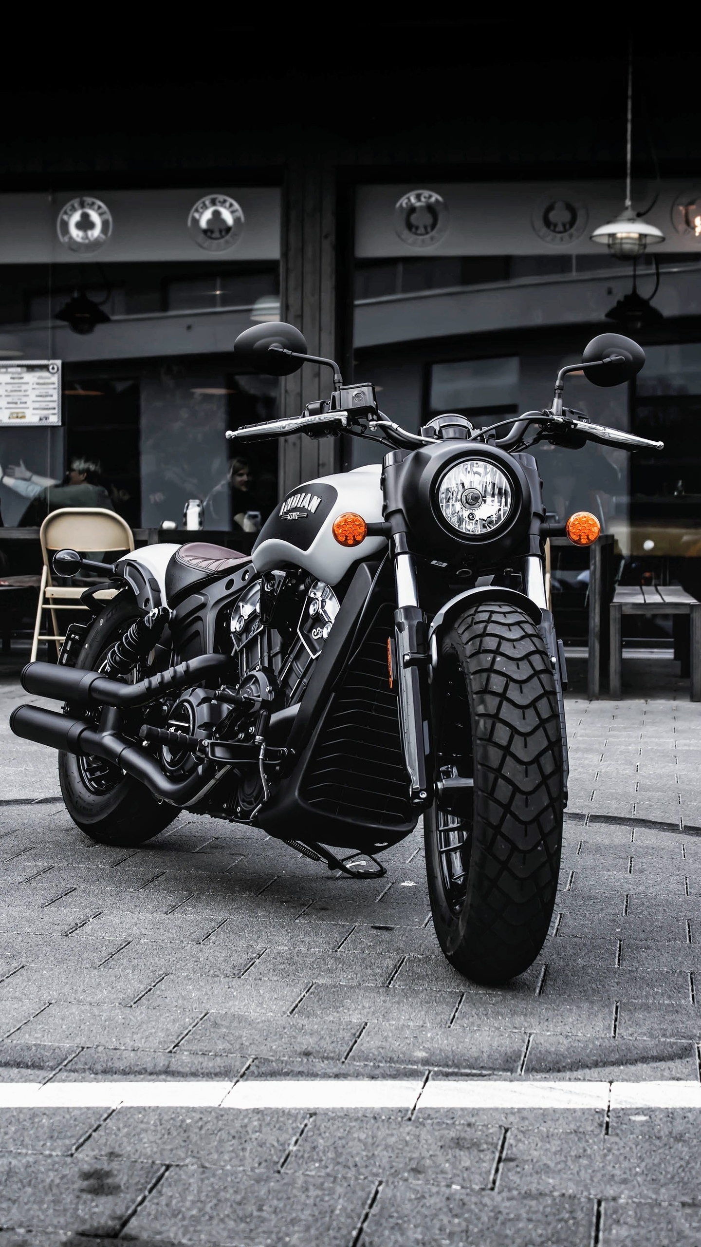 Scout Bobber 2019, Indian Bikes Wallpaper, 1440x2560 HD Phone