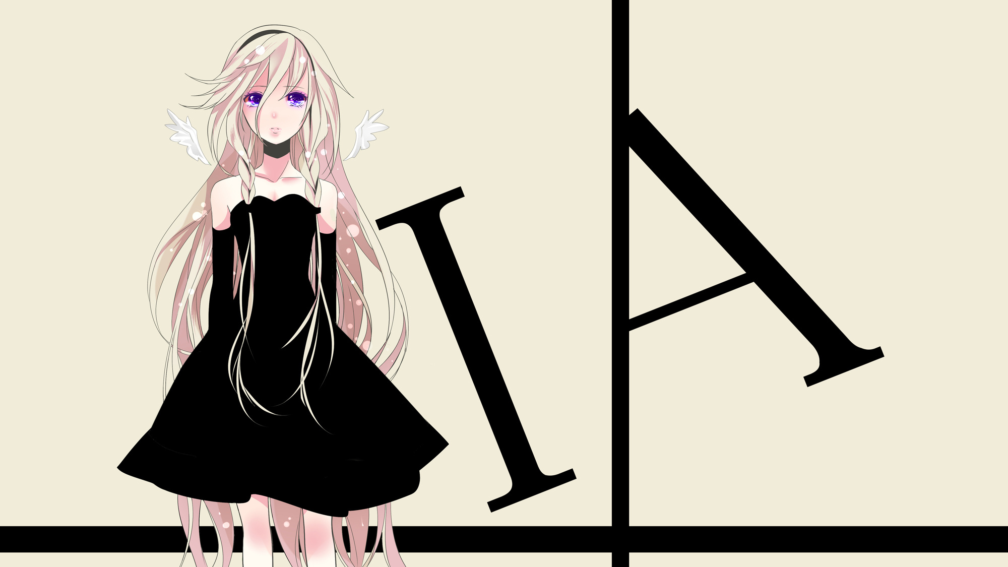 IA Vocaloid beauty, Captivating artwork, Mesmerizing songs, Digital diva, 2000x1130 HD Desktop