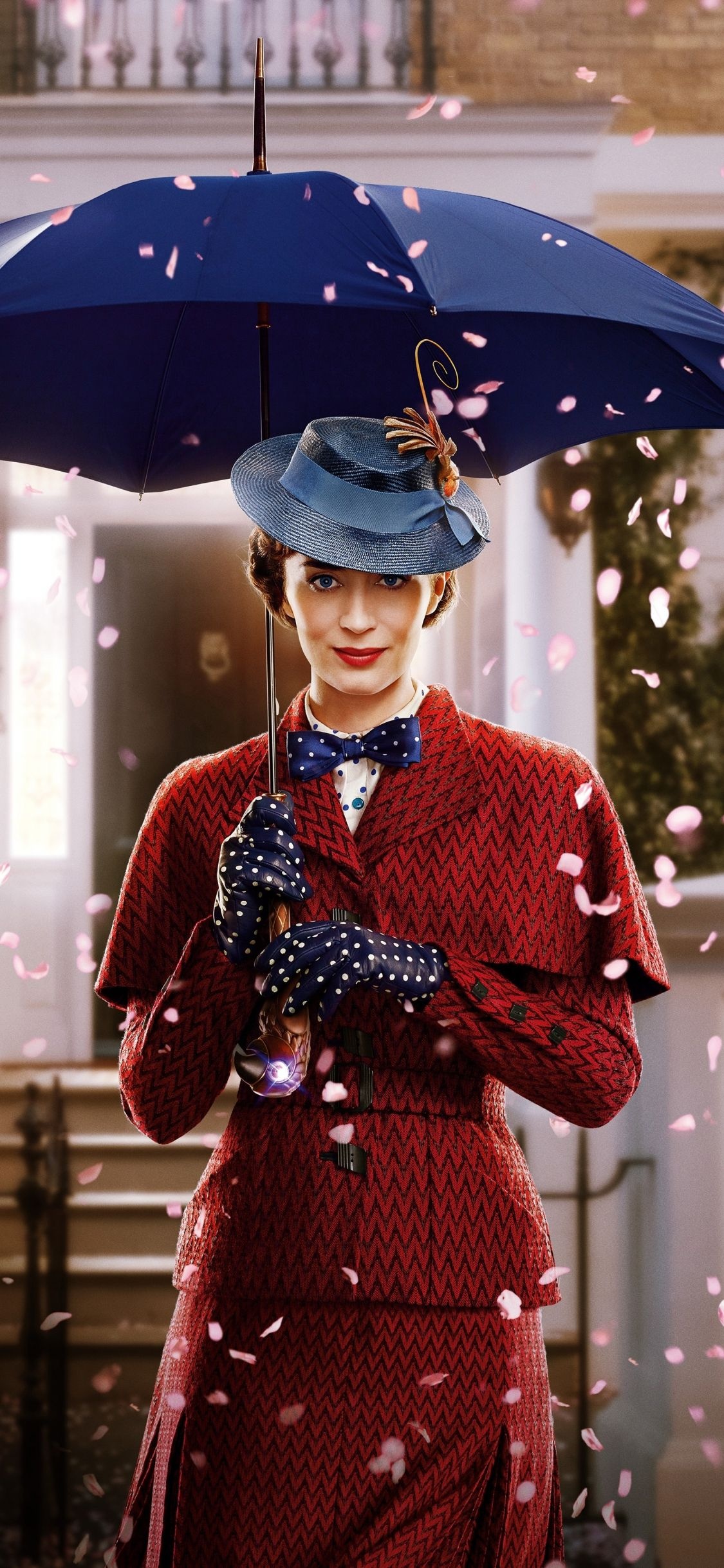 Emily Blunt, Movies, Mary Poppins, iPhone wallpapers, 1130x2440 HD Phone