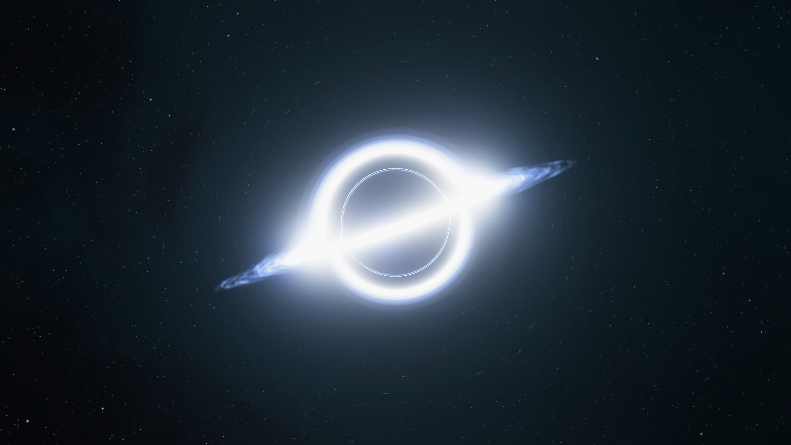 SMBH, Black Holes Wallpaper, 2560x1440 HD Desktop