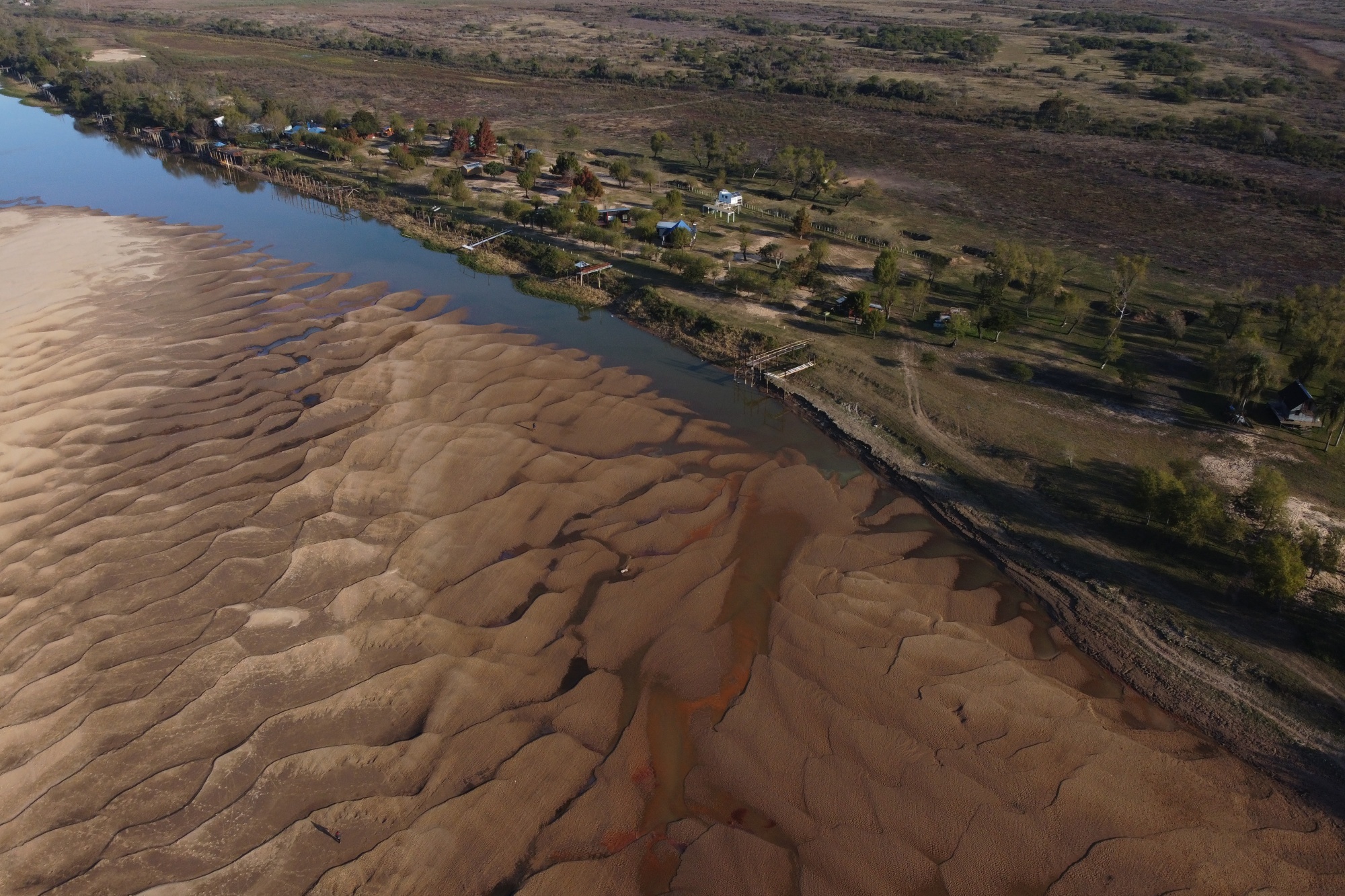 Parana River, Environmental challenges, Declining water levels, Impact on agriculture, 2000x1340 HD Desktop