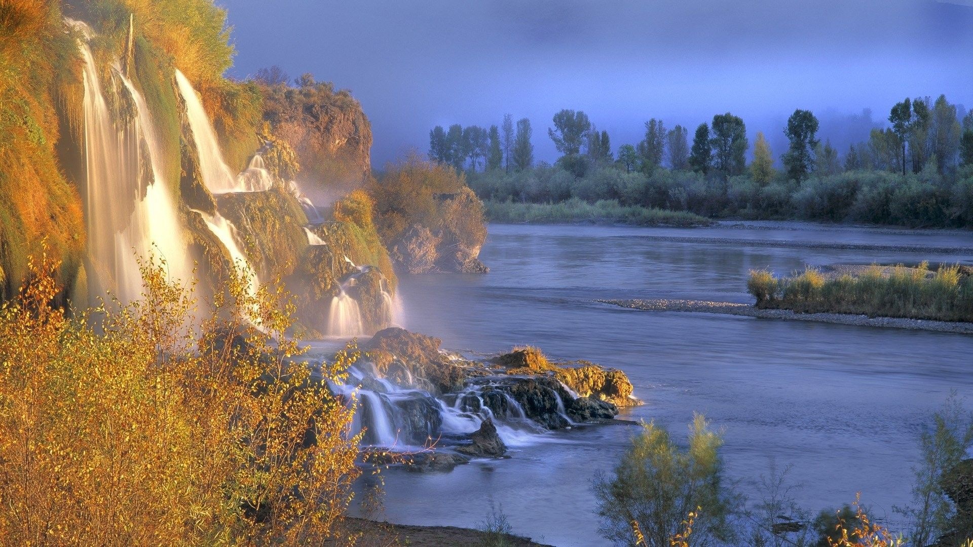 Fall Creek Falls, Idaho Wallpaper, 1920x1080 Full HD Desktop