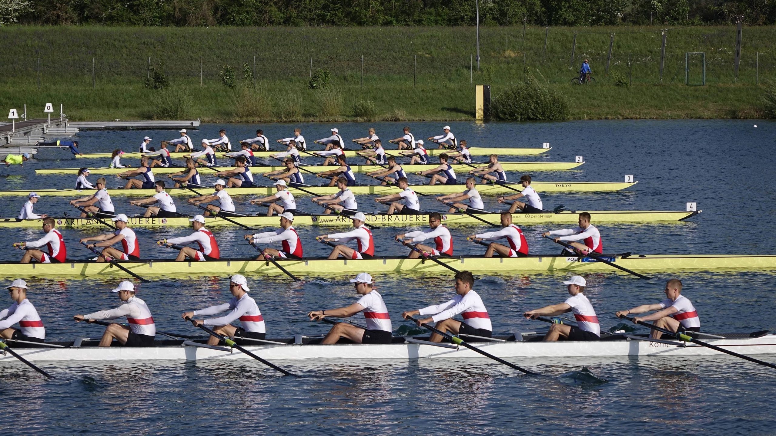 2021 European Rowing Junior Championships, Ruderelite in Mnchen, International rowing, Munich regatta, 2560x1450 HD Desktop