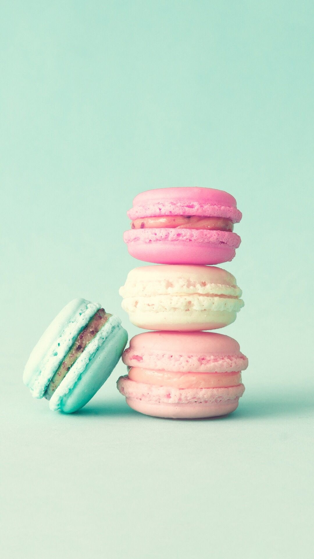 Macaron wallpaper, Sweet and cute, Dessert-themed background, Foodie wallpaper, 1080x1920 Full HD Phone