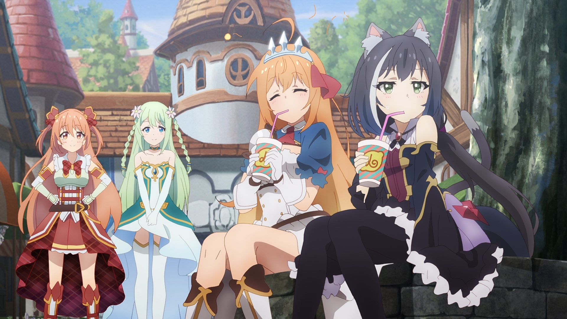 Princess Connect! Re: Dive, Anime characters, Season 2, Astronerdboys, 1920x1080 Full HD Desktop