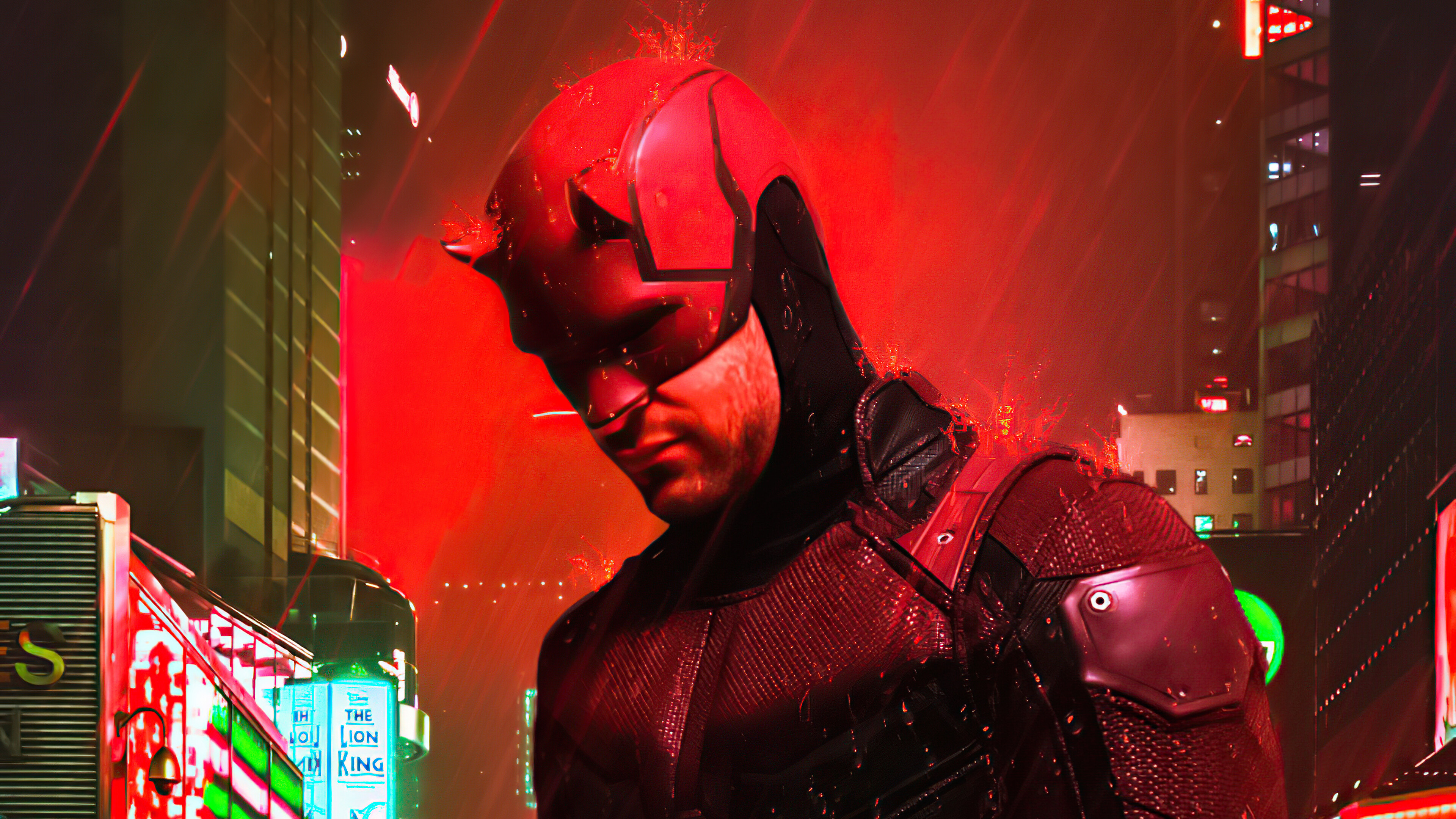 Daredevil, Marvel comics, Matt Murdock, Ultra HD wallpaper, 3840x2160 4K Desktop